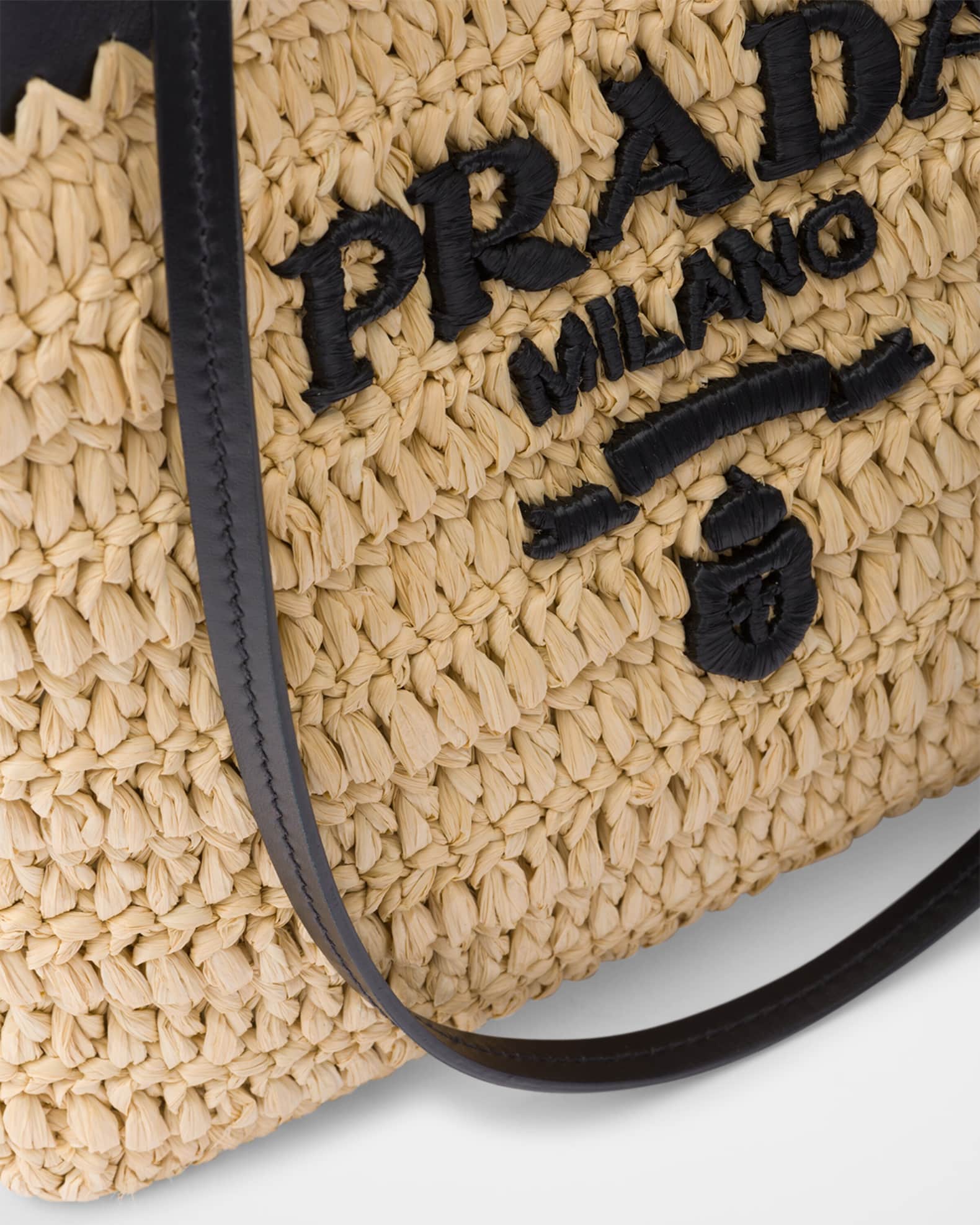 トートバッグ PRADA SMALL CROCHET TOTE BAG Prada Small Crochet Tote Bag | Saks Fifth Avenue