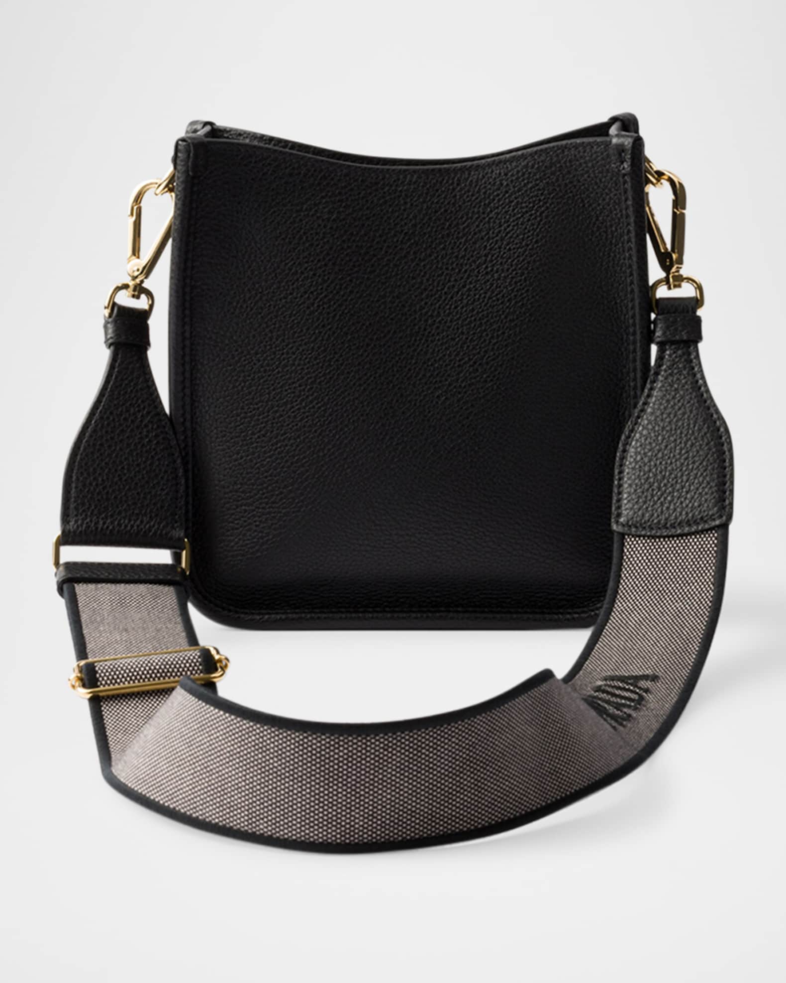 Prada Daino Soft Leather Mini Hobo Crossbody Bag Neiman Marcus