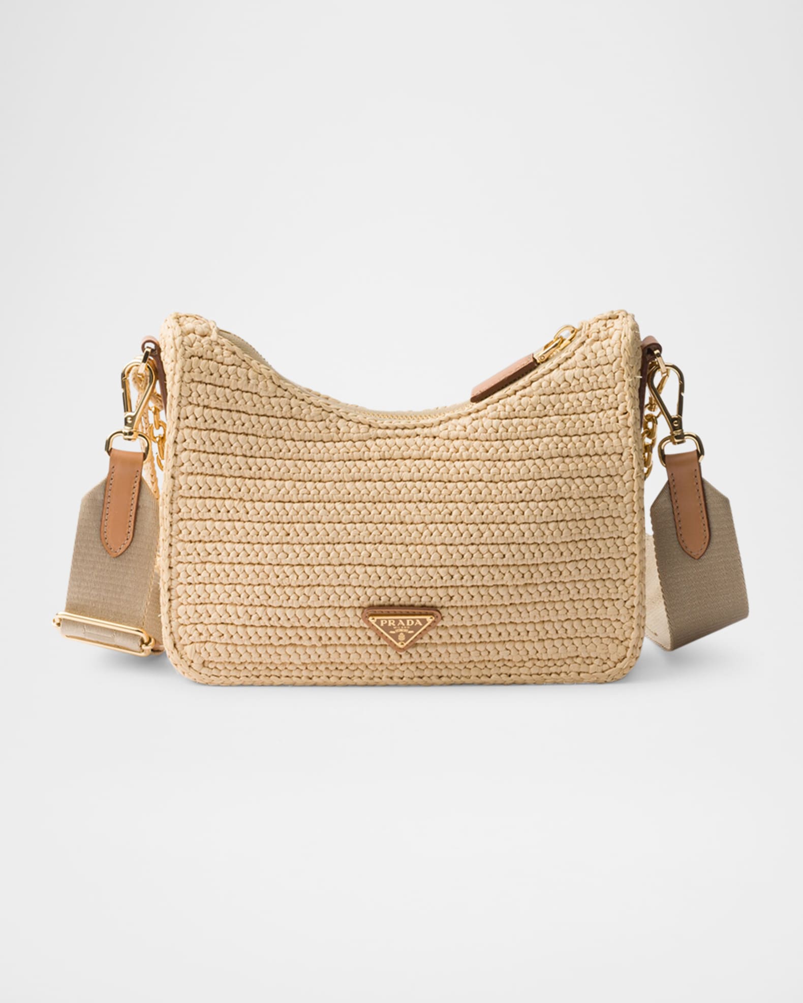 PRADA＊Re-Edition 2005 crochet bag クロッシェバッグ＊送料込 Prada Re-Edition 2005 crochet-knit Shoulder Bag | Black