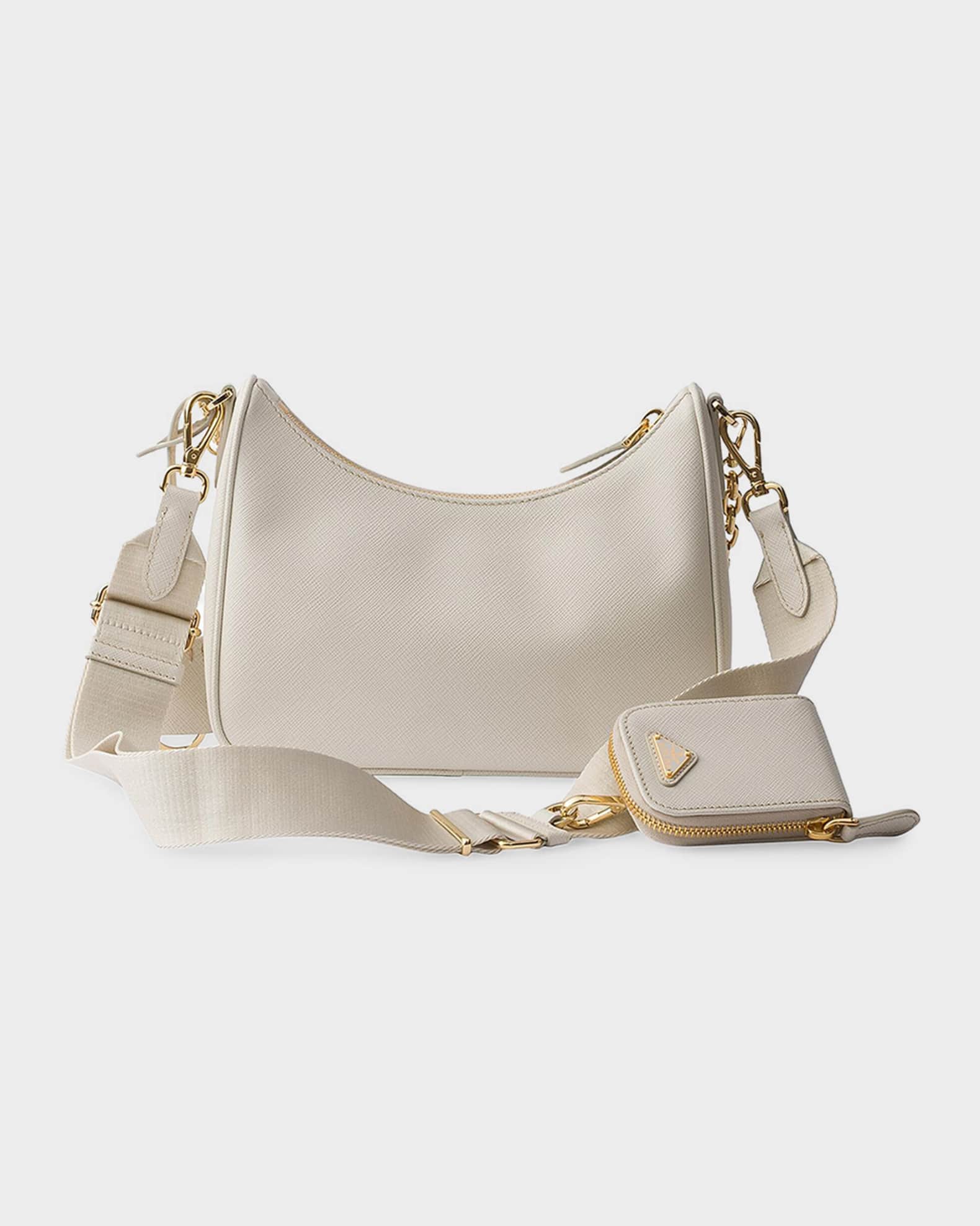 PRADA Re-Edition 2005 ゴールド　レザー　ショルダーバッグ The Fan-Favorite Prada Re-Edition 2005 Goes Gold | PurseBlog