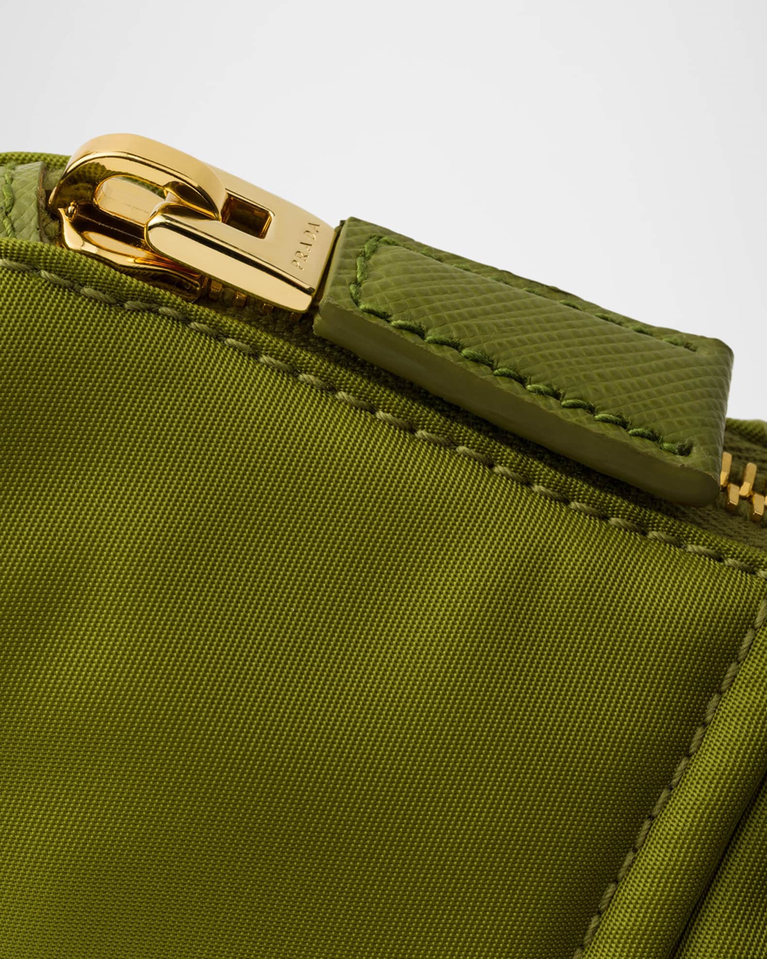 Prada Prada Demi-Lune Re-Nylon Shoulder Bag | Neiman Marcus