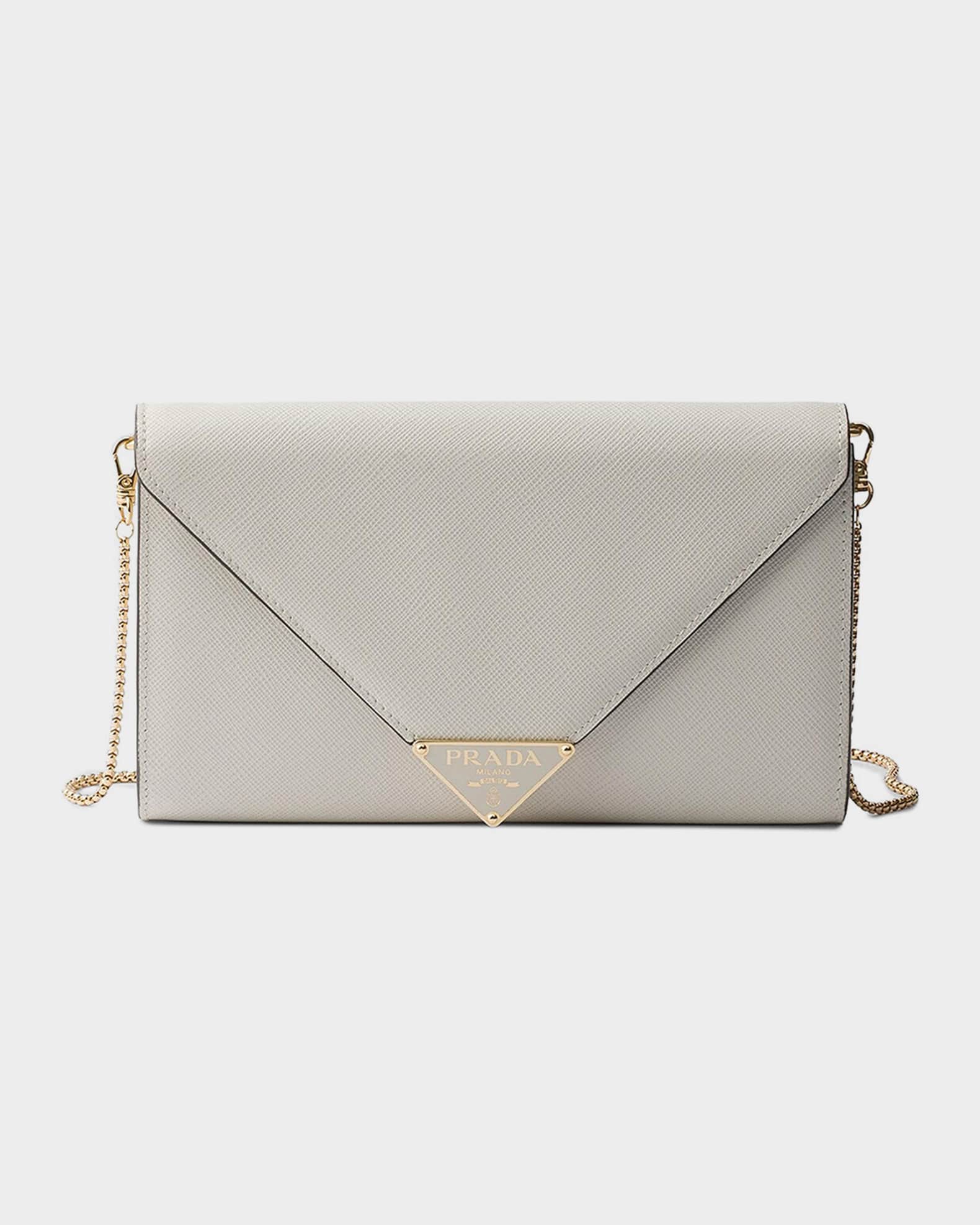 Prada Mini Saffiano Leather Crossbody Bag | Neiman Marcus