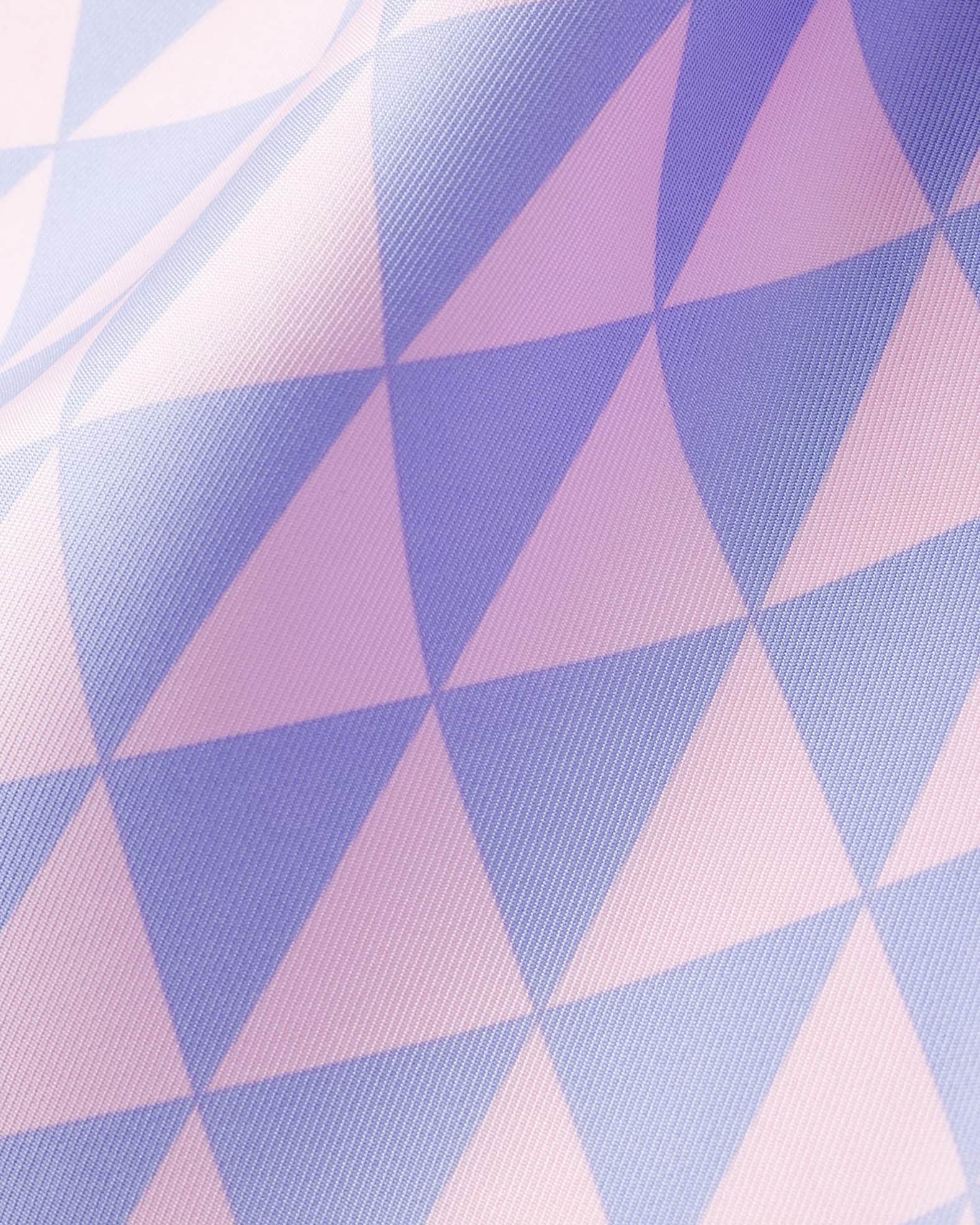 Prada Triangle Line-Print Silk Scarf | Neiman Marcus