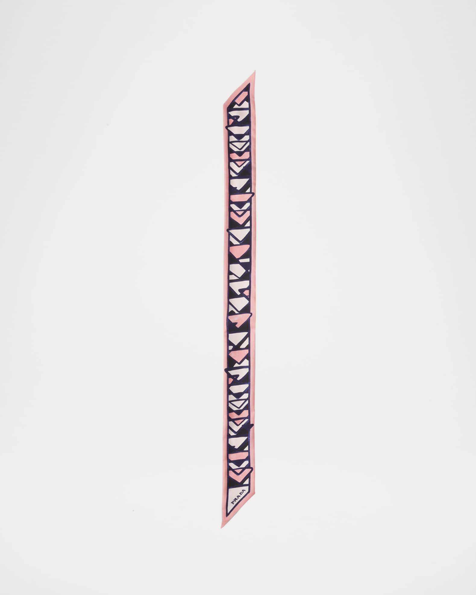 Printed Silk Twill Scarf 0