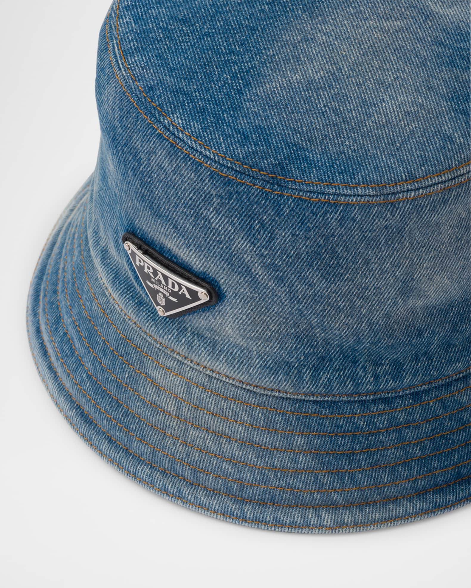 新作 Logo Denim Prada Bucket Marcus Neiman | Hat ハット