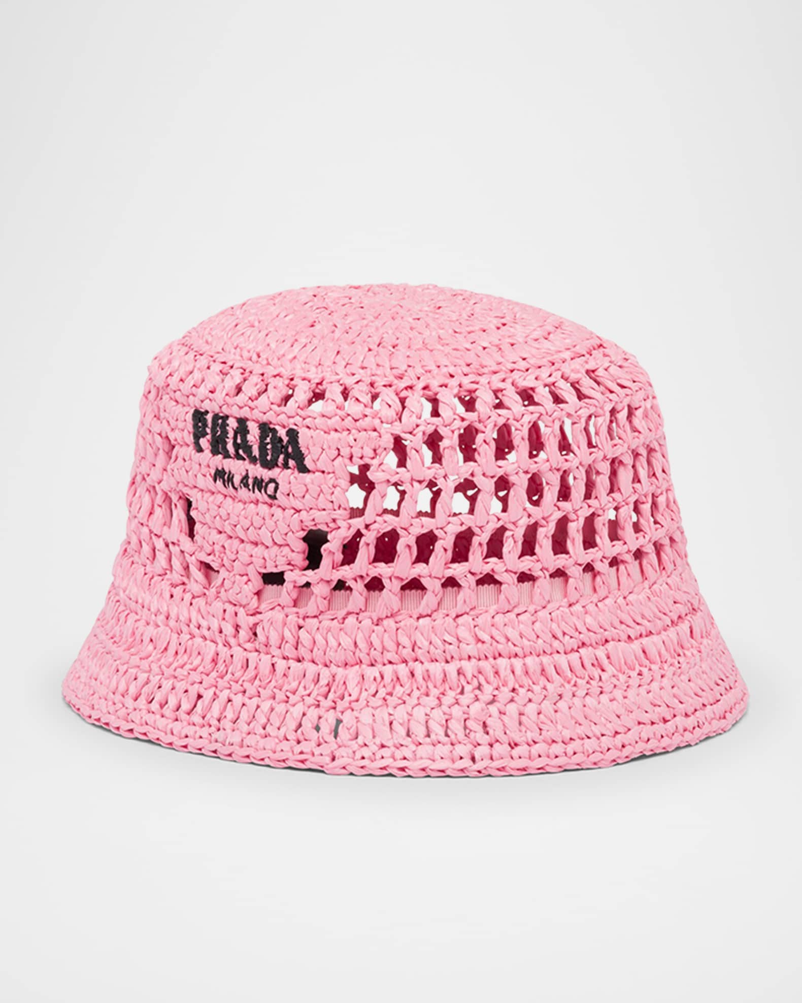 Crochet Logo Bucket Hat 0