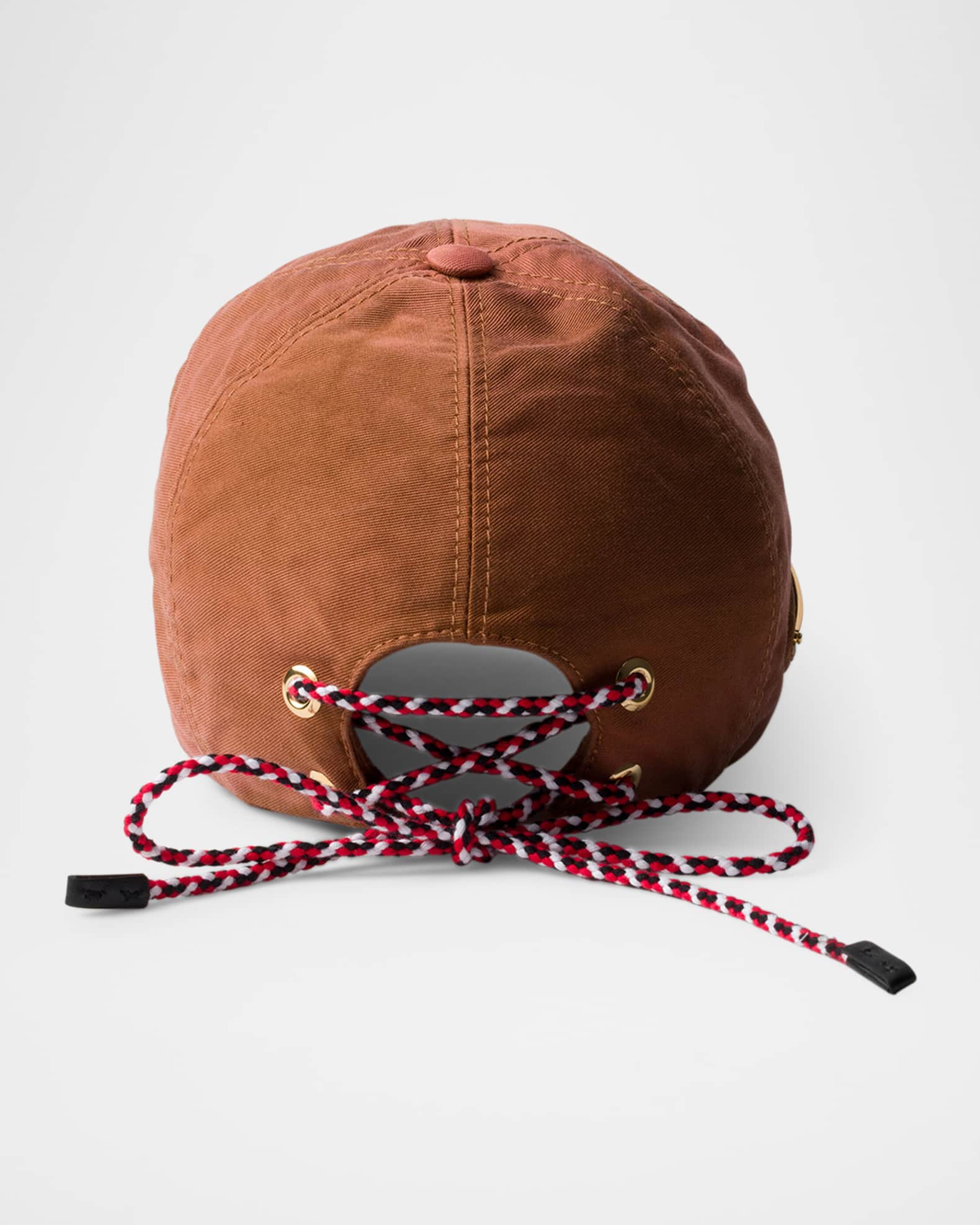 送料無料◆2025新品  Prada Cotton Marcus Neiman | Cap Baseball Drawstring-Tie 帽子