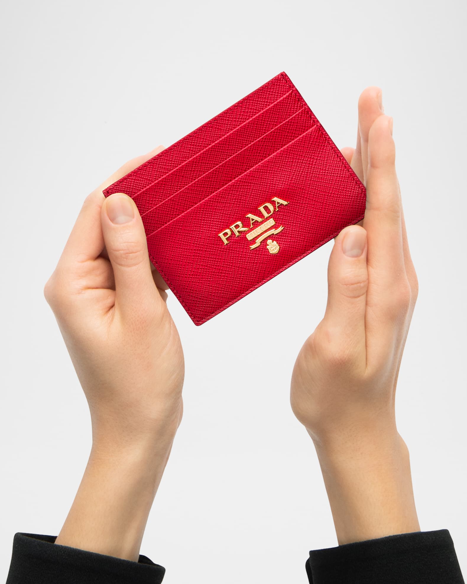 Logo Leather Card Holder 1