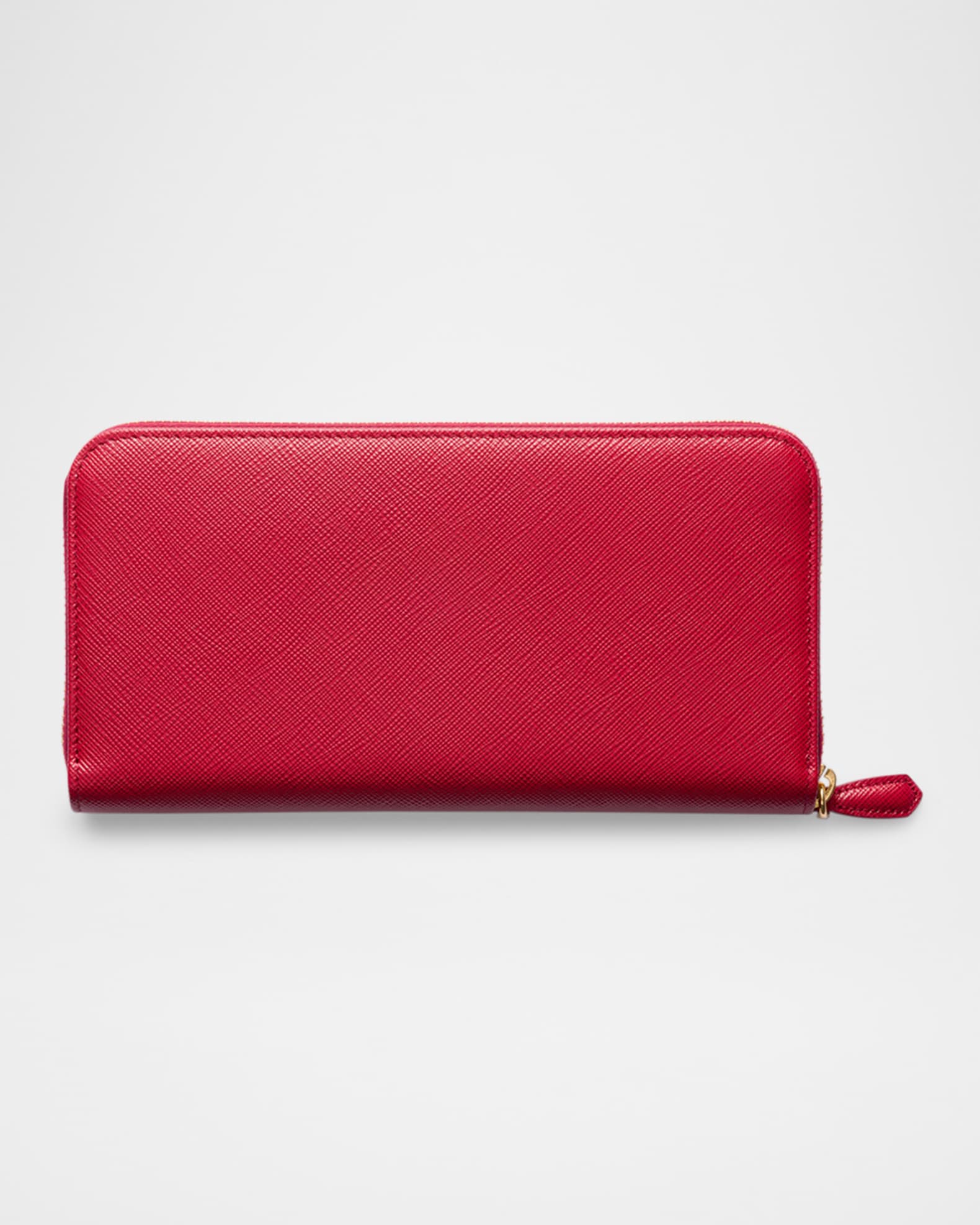 【PRADA】CONTINENTAL WALLET Amazon.com: Prada Bruciato Brown Saffiano Leather Zip Around