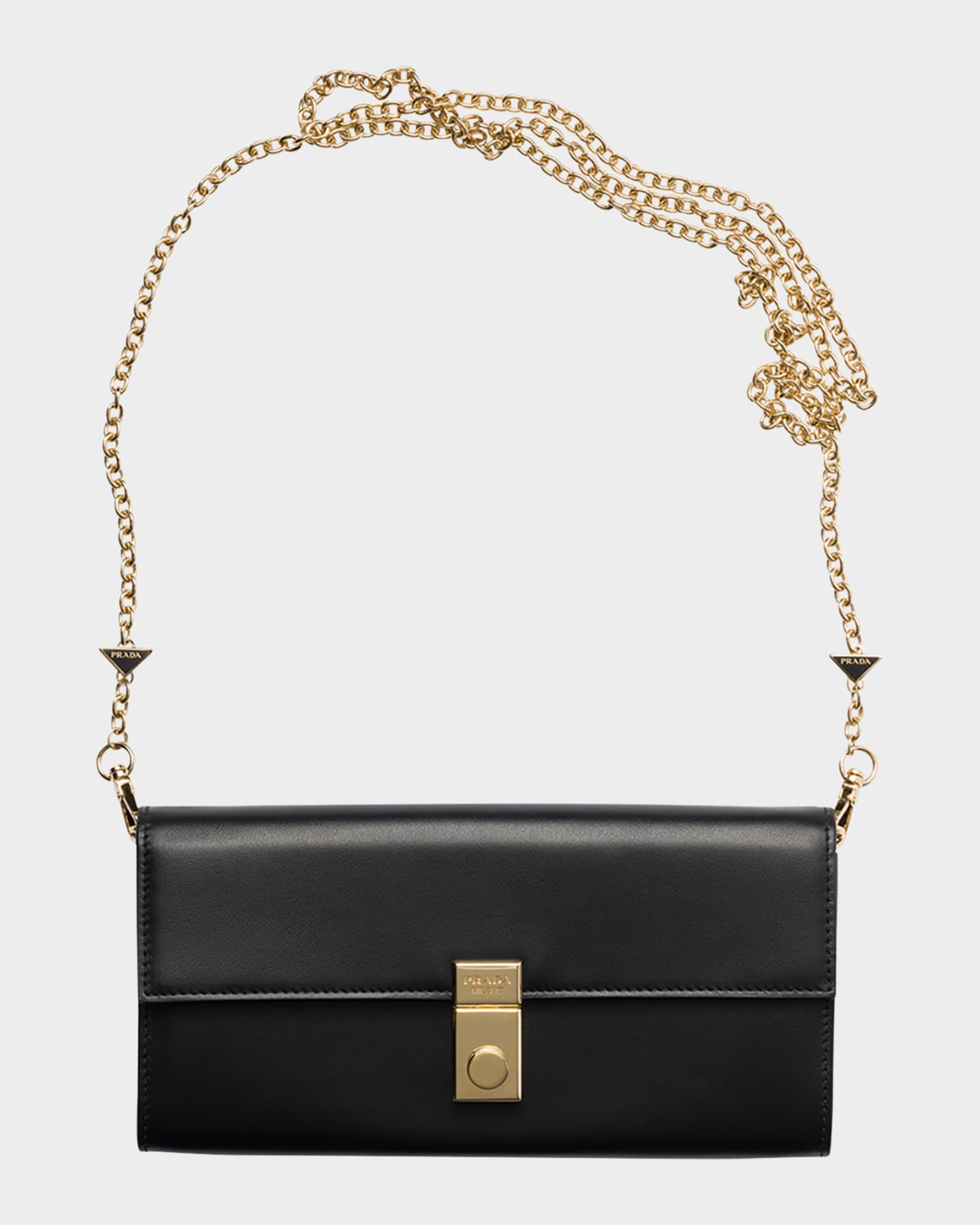 Soft Sound Flap Leather Wallet on Chain 0