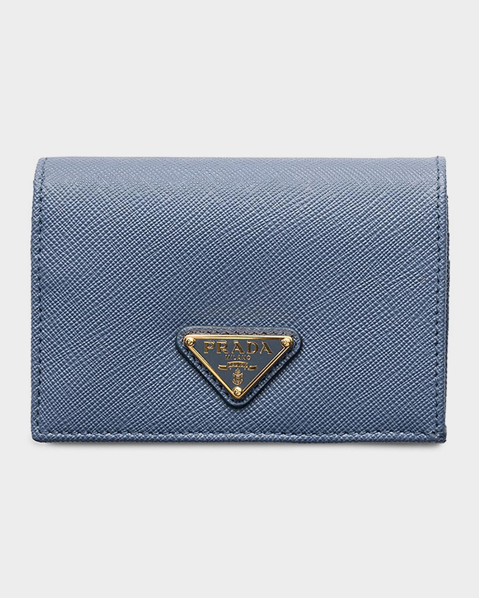 Prada Small Saffiano Leather Wallet | Neiman Marcus