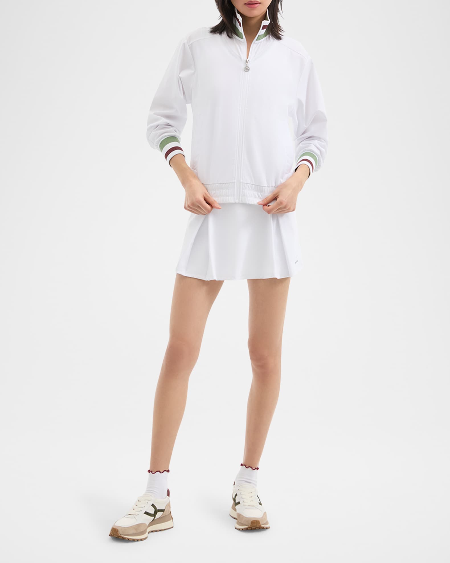 x Veronica Beard Volley Track Jacket 1
