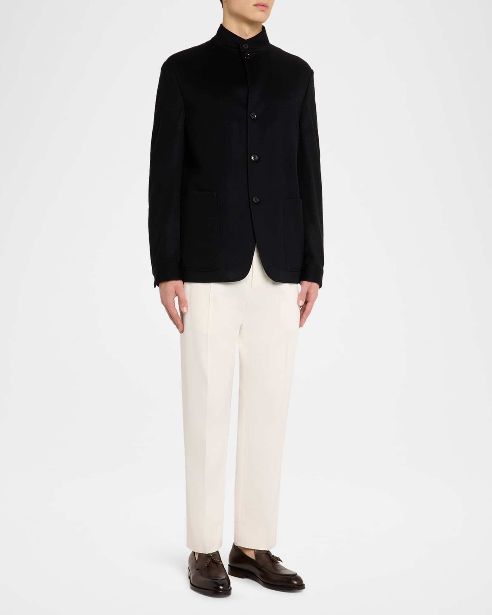 ZEGNA Men's Oasi Cashmere Il Conte Jacket | Neiman Marcus