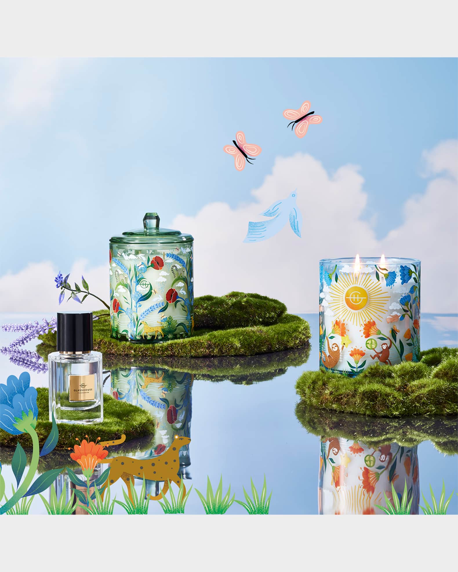 Flower Therapy Candle, 13.4 oz. 1