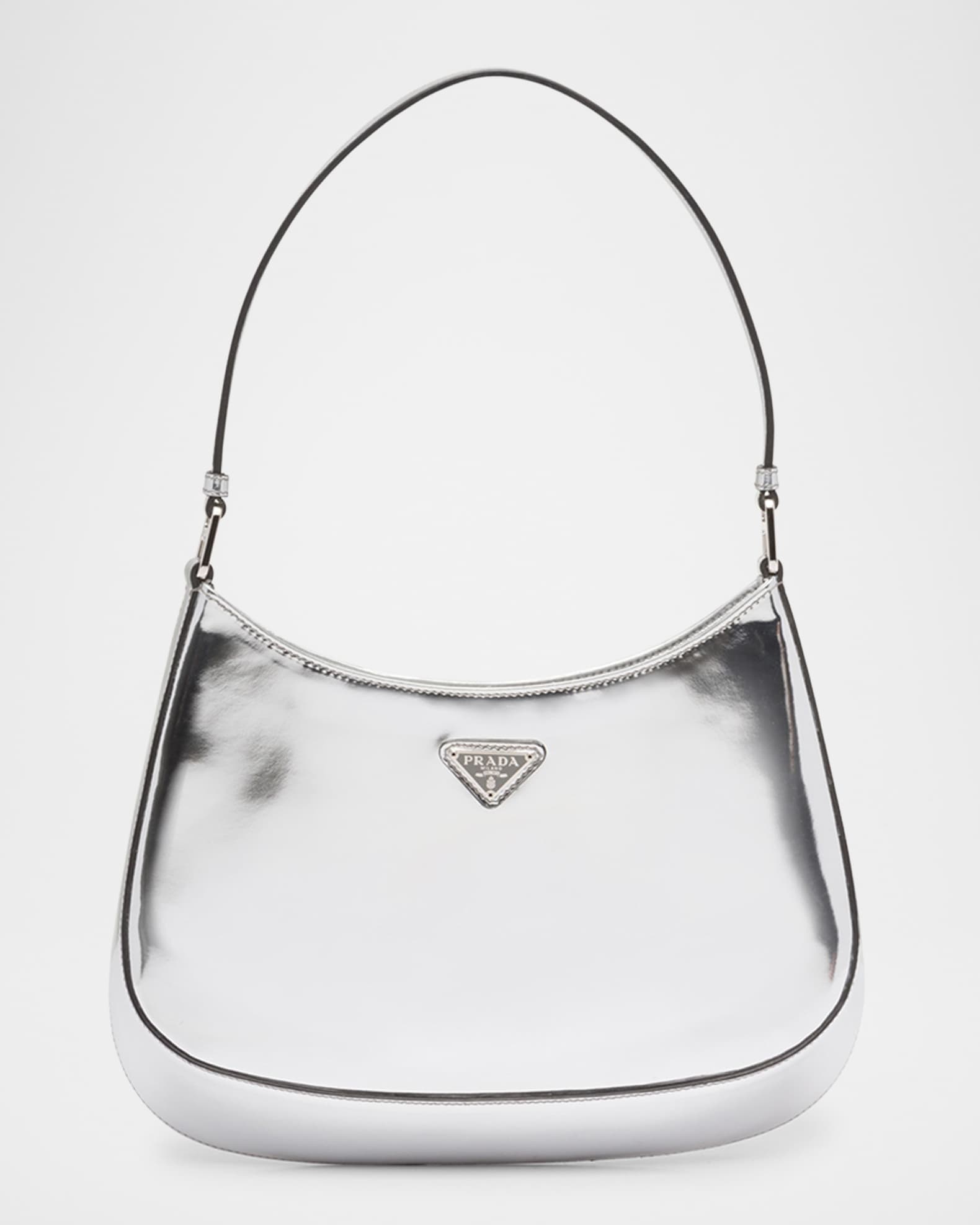 Cleo Brushed Leather Hobo Shoulder Bag 0