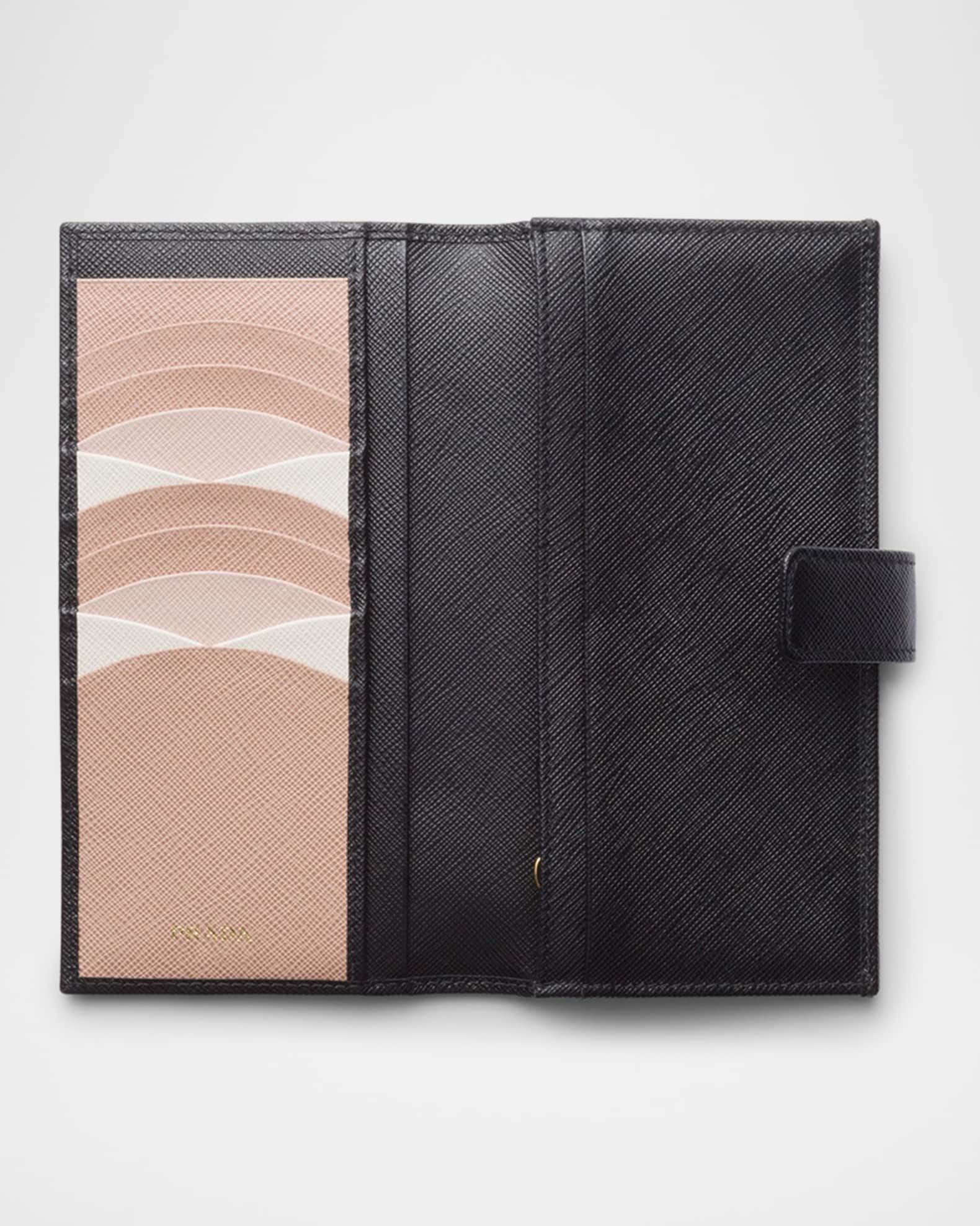 Prada Large Saffiano Leather Bifold Wallet | Neiman Marcus
