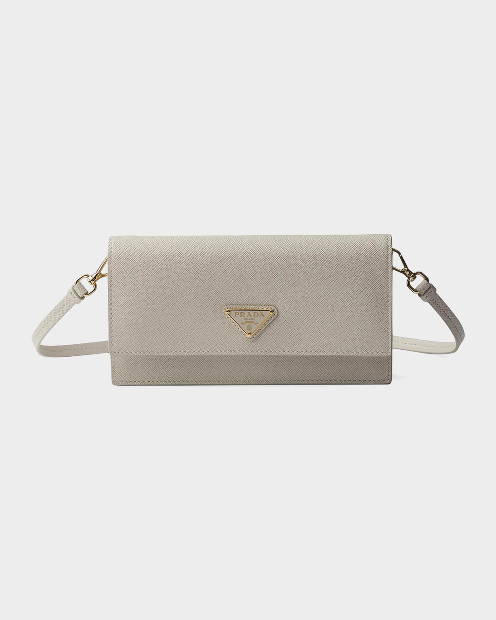 Prada Saffiano Leather Mini Bag | Neiman Marcus