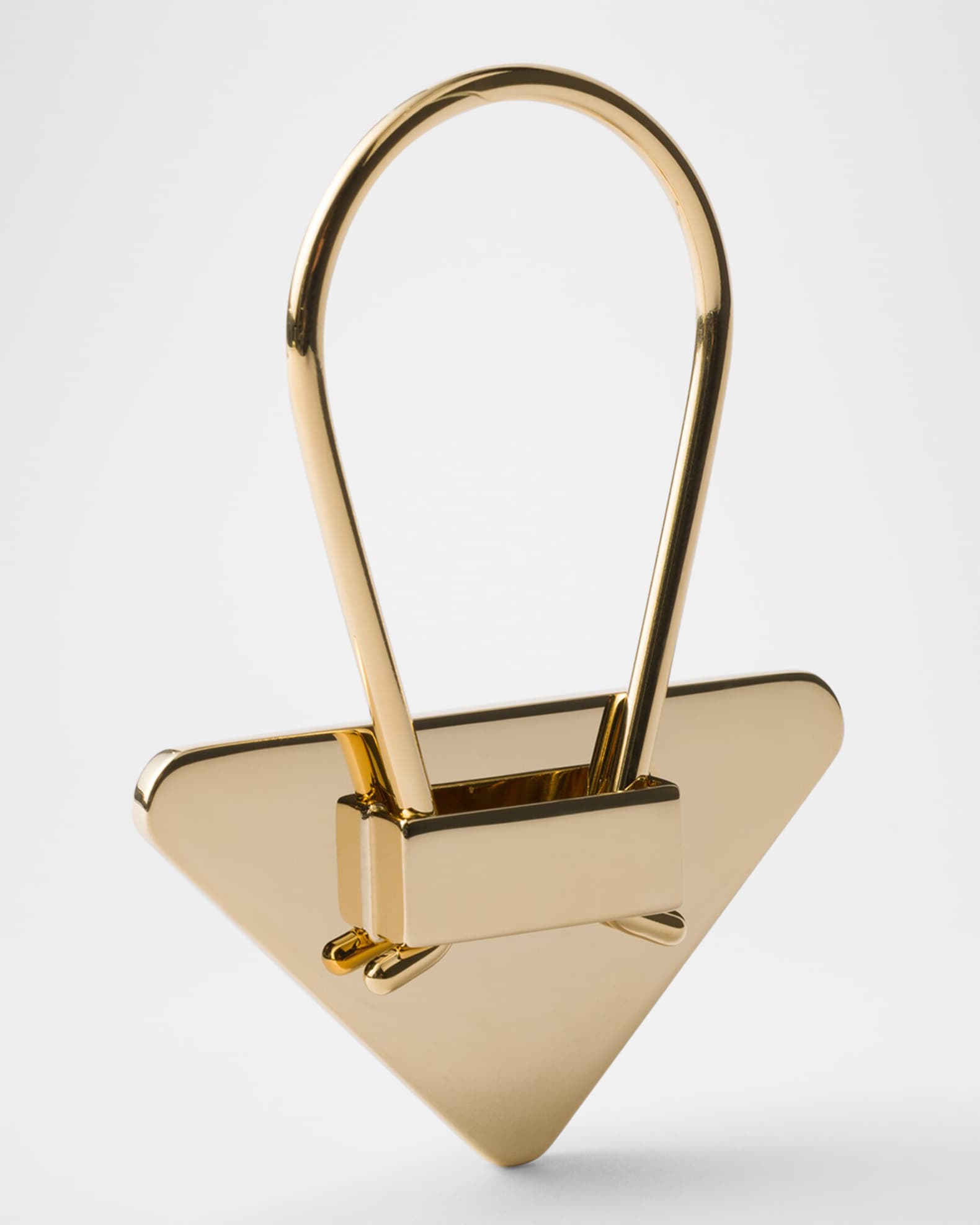 Triangle Logo Metal Keychain 1