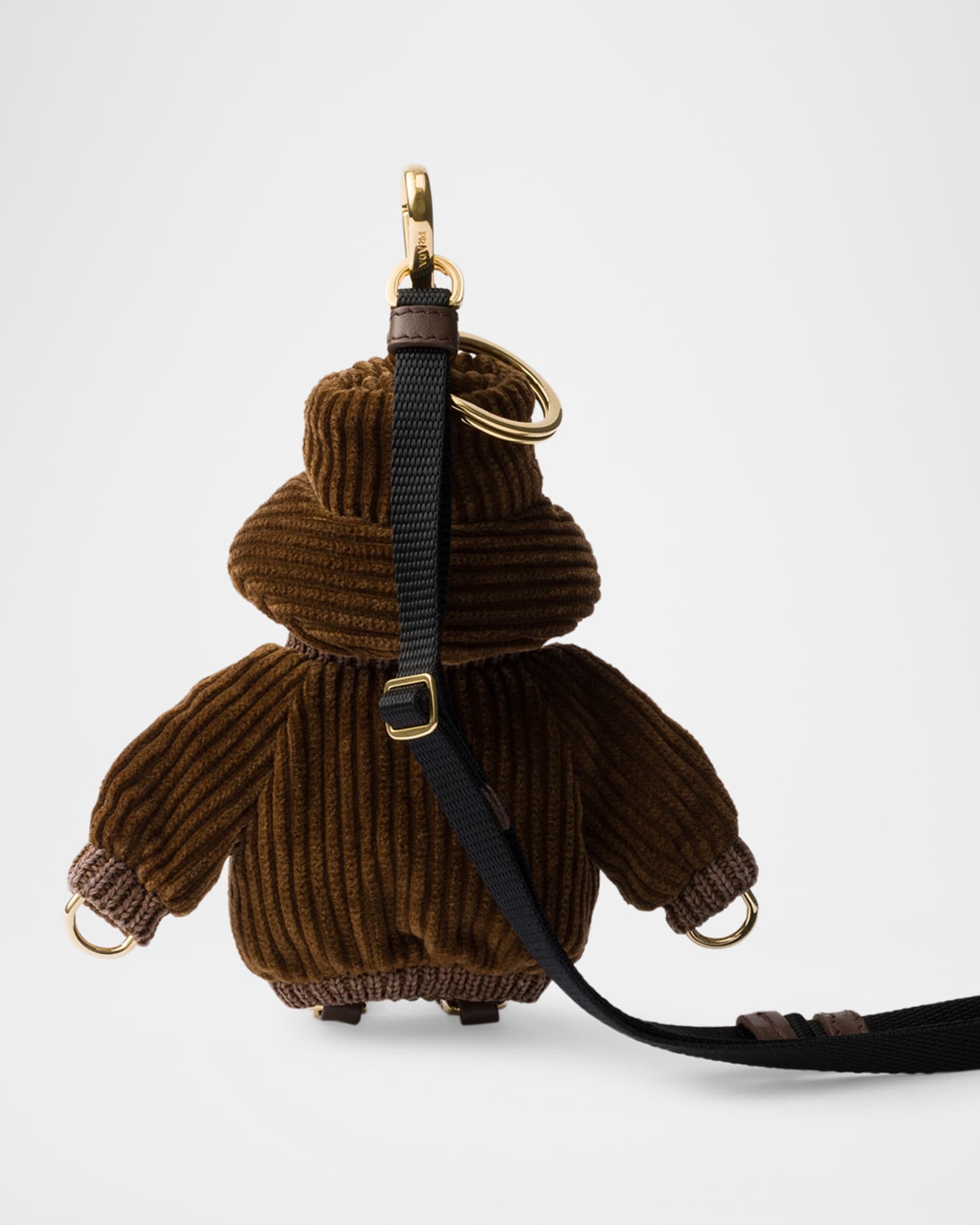 Soft Robot Corduroy Bag Charm 1