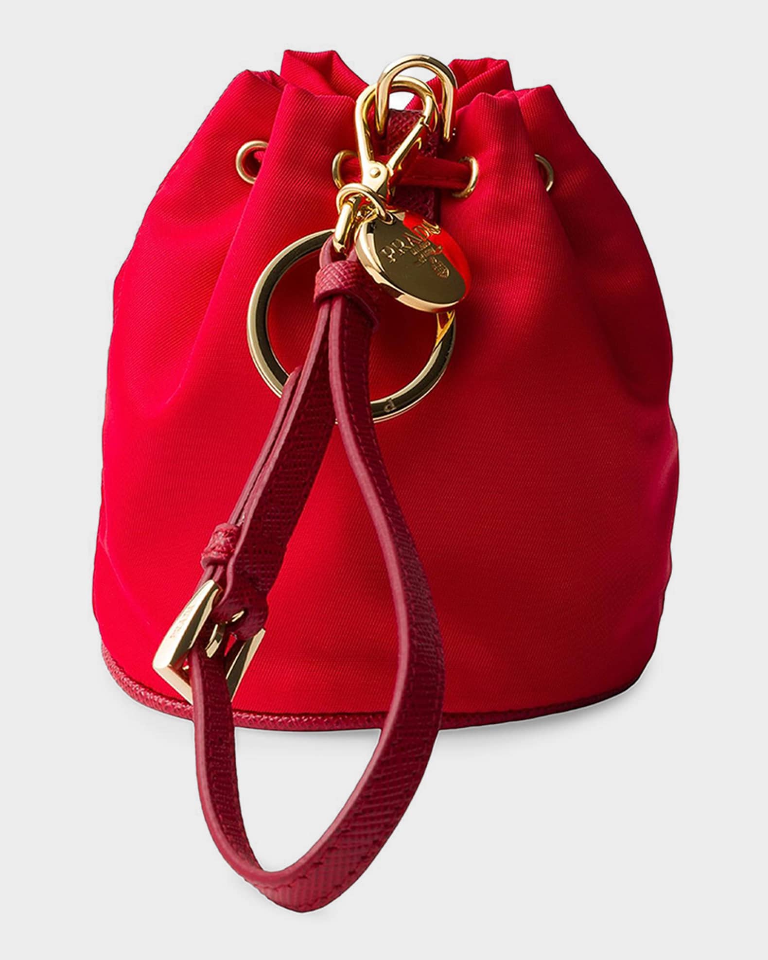 Prada Re-Edition 1978 Re-Nylon Keychain Pouch | Neiman Marcus