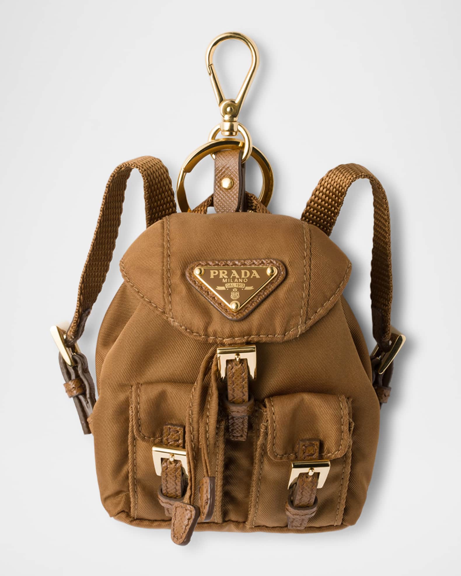 Mini Icon Re-Nylon Bag Charm 0