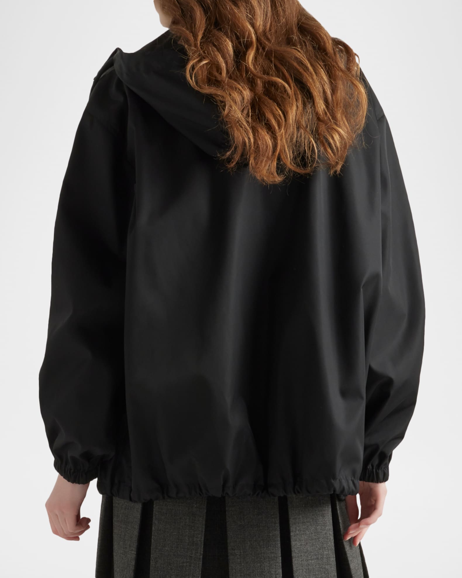 Prada Re-Nylon Oversized Blouson Jacket | Neiman Marcus