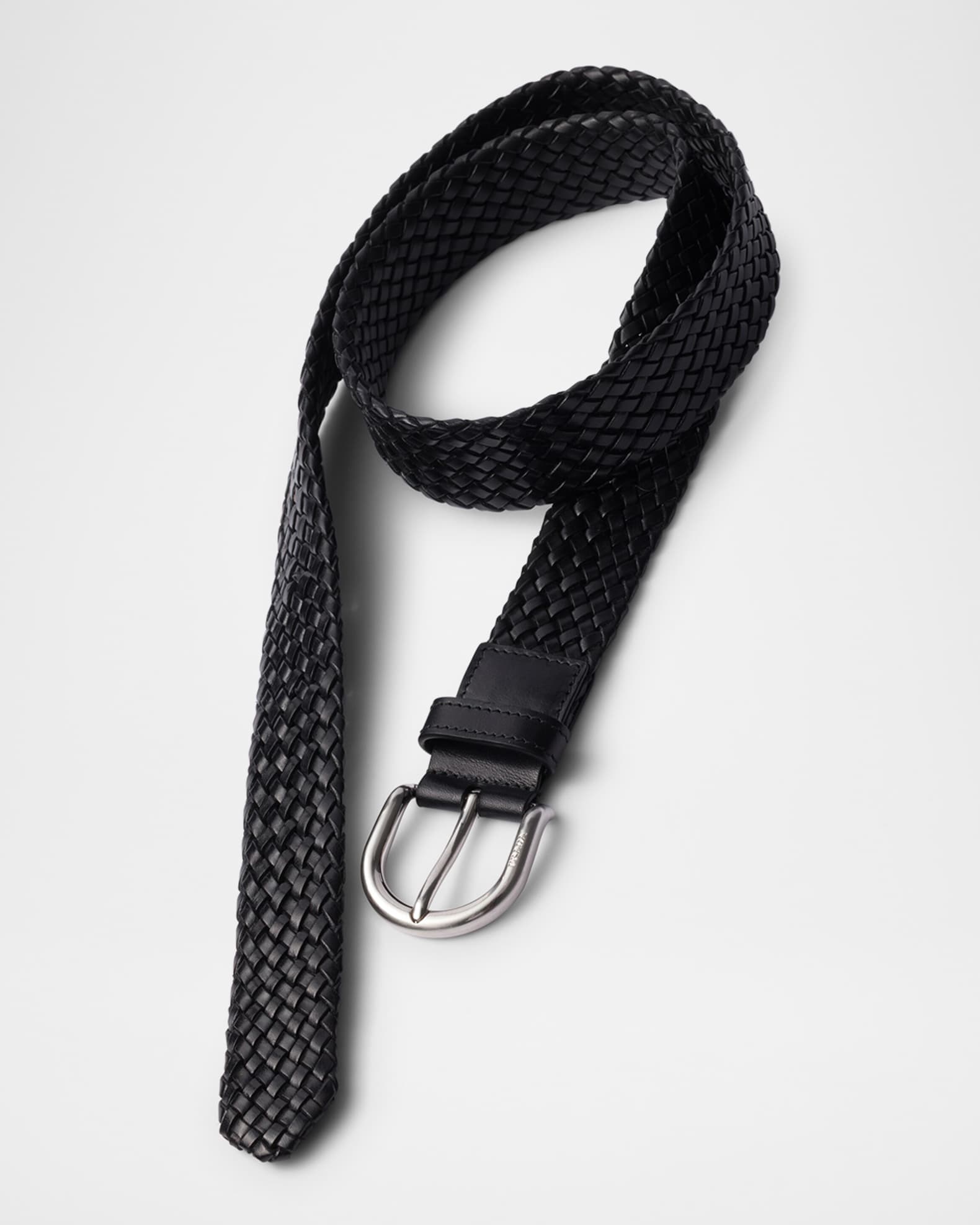 Men's Braided Leather Belt 1
