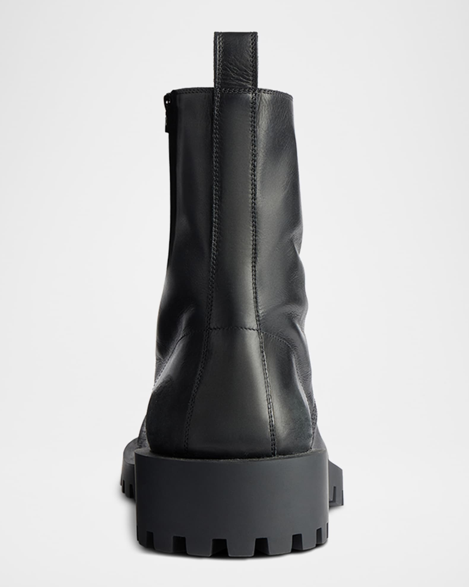 靴 Balenciaga hummer boots 42 Men's Hummer Lace-up Bootie in Black | Balenciaga US