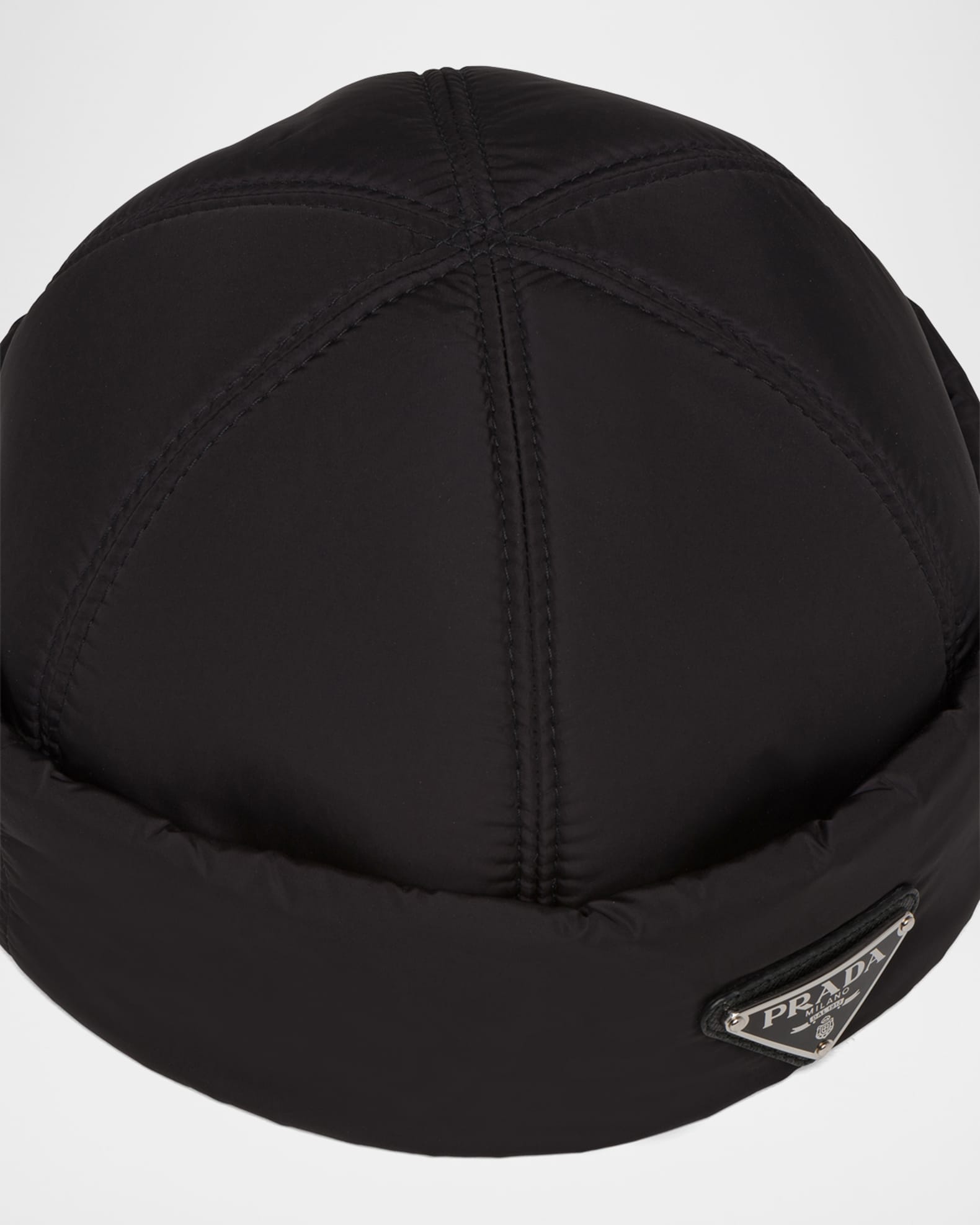 Prada Padded Re-Nylon Beanie | Neiman Marcus