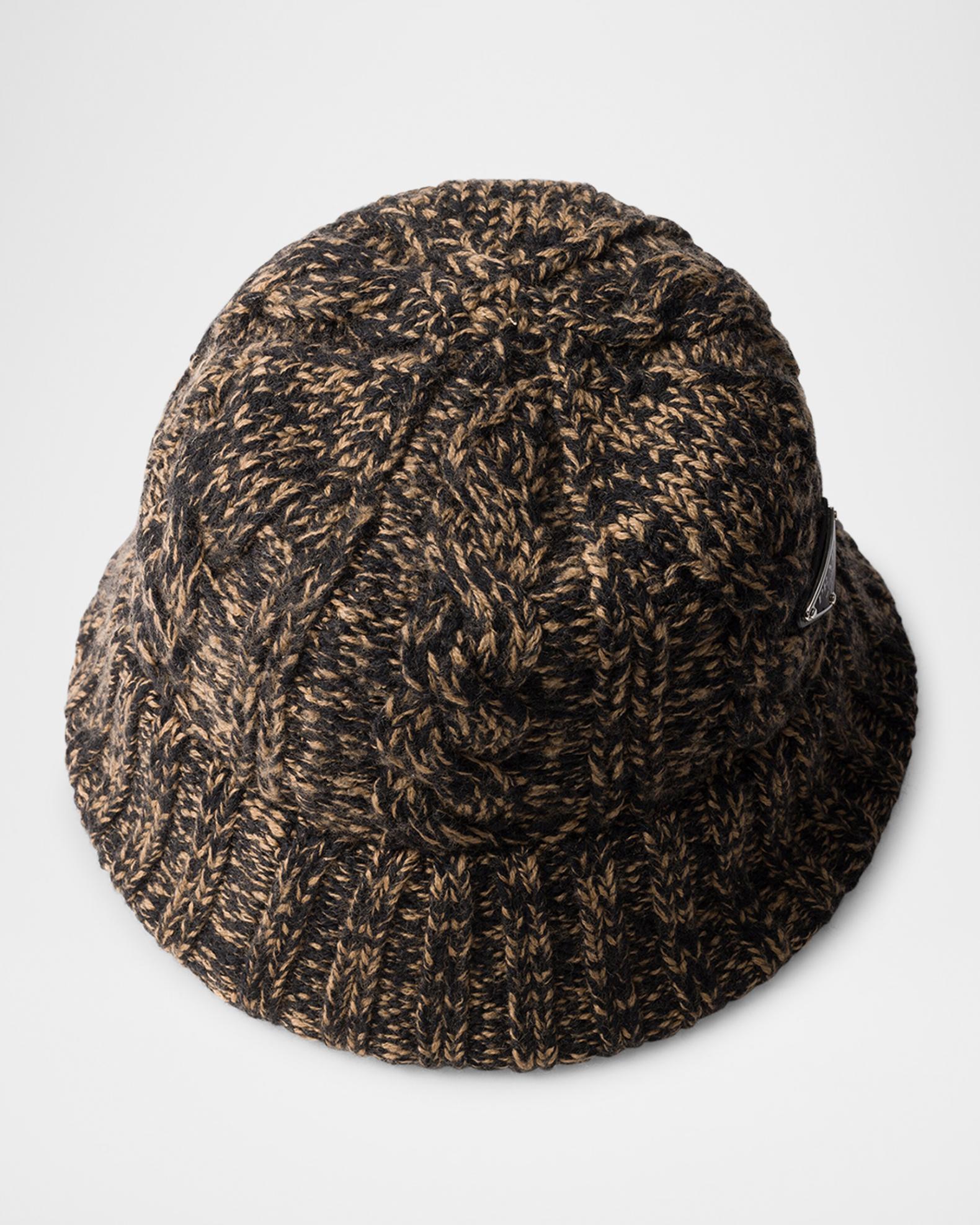 Prada Charcoal Bucket Hat Prada Men main image 2
