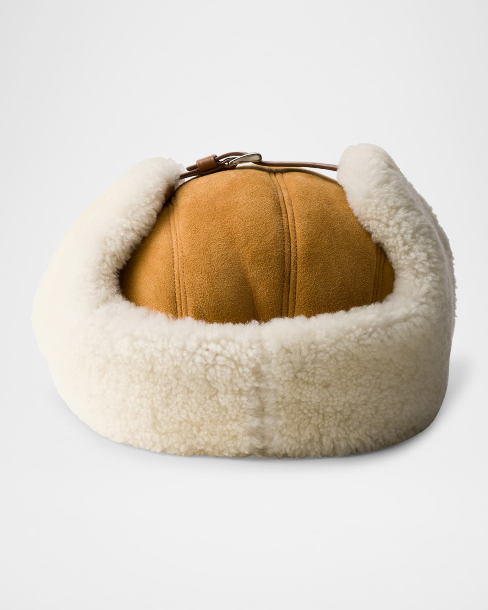 Men's Lamb Shearling Trapper Hat 1