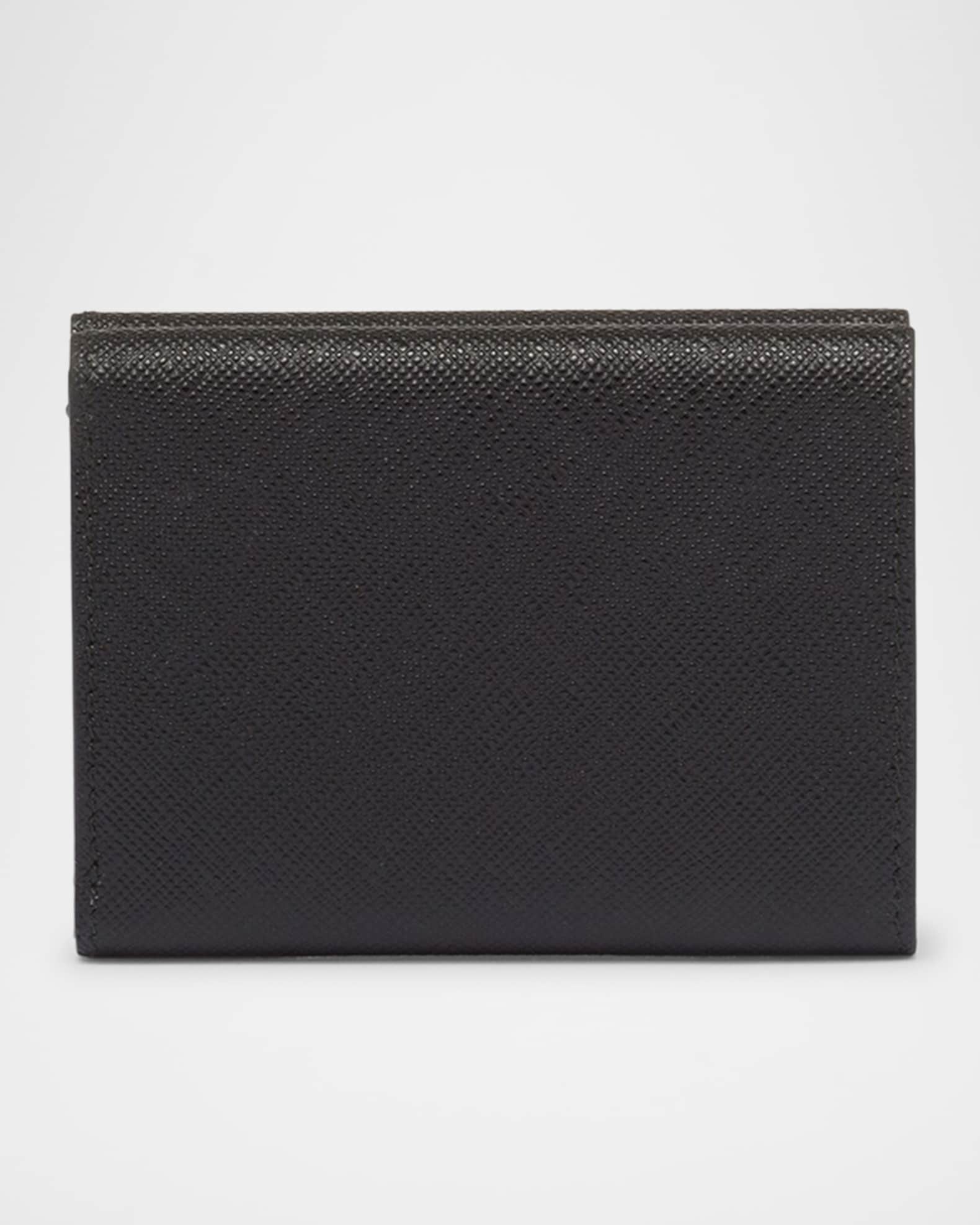 Prada Men's Small Saffiano Leather Trifold Wallet | Neiman