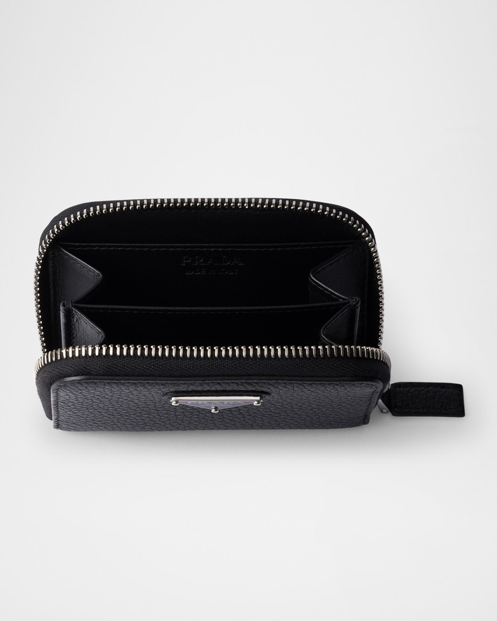 Prada Mp Leather Coin Purse | Neiman Marcus