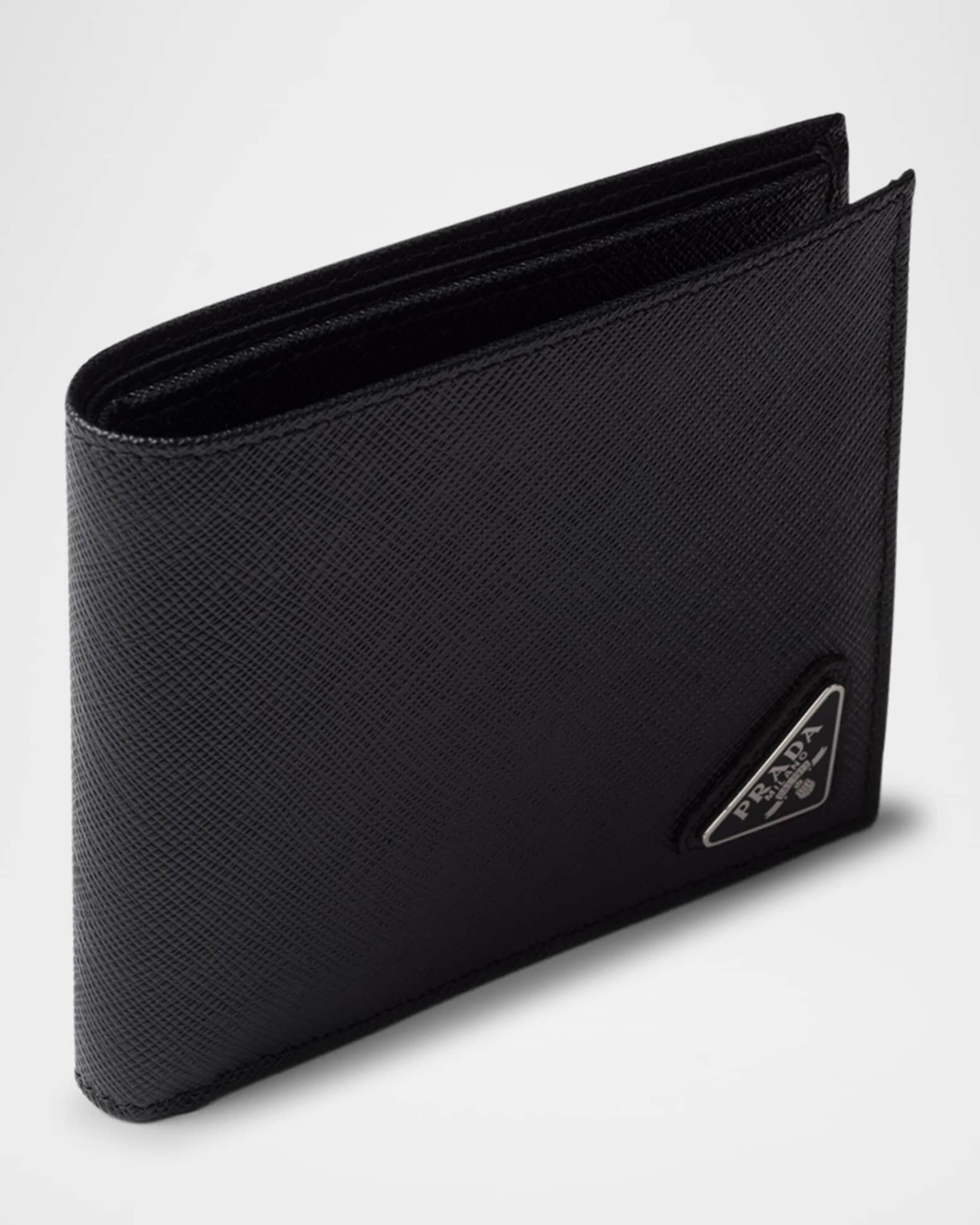 Prada Mp Saffiano Leather Wallet | Neiman Marcus
