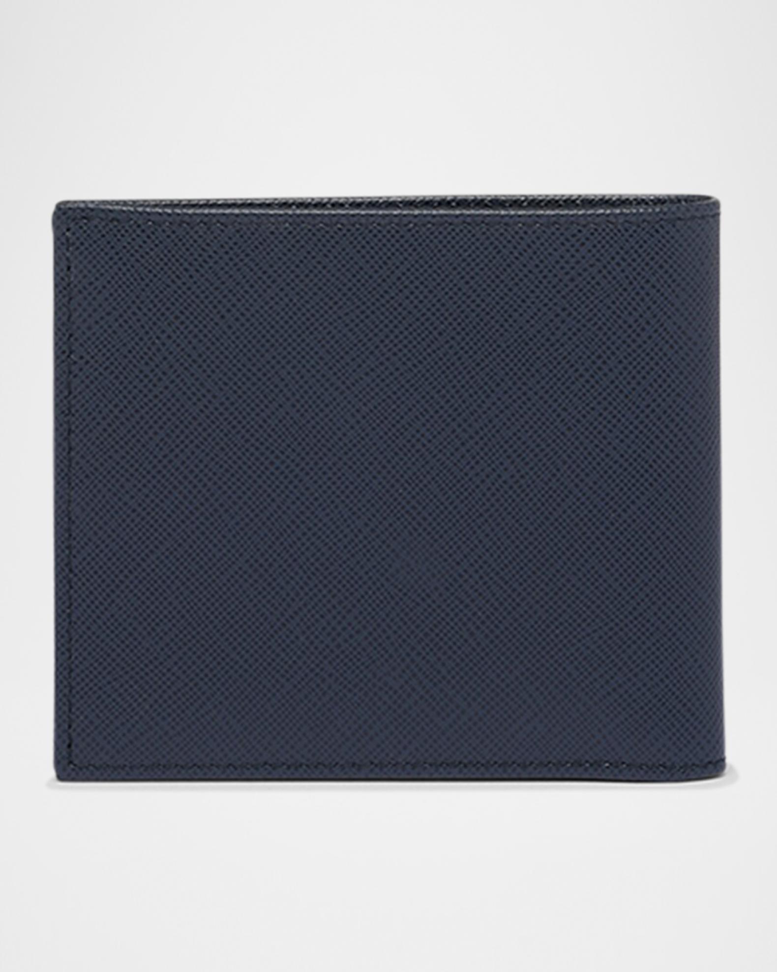 Prada Saffiano Bi-Fold Wallet | Neiman Marcus
