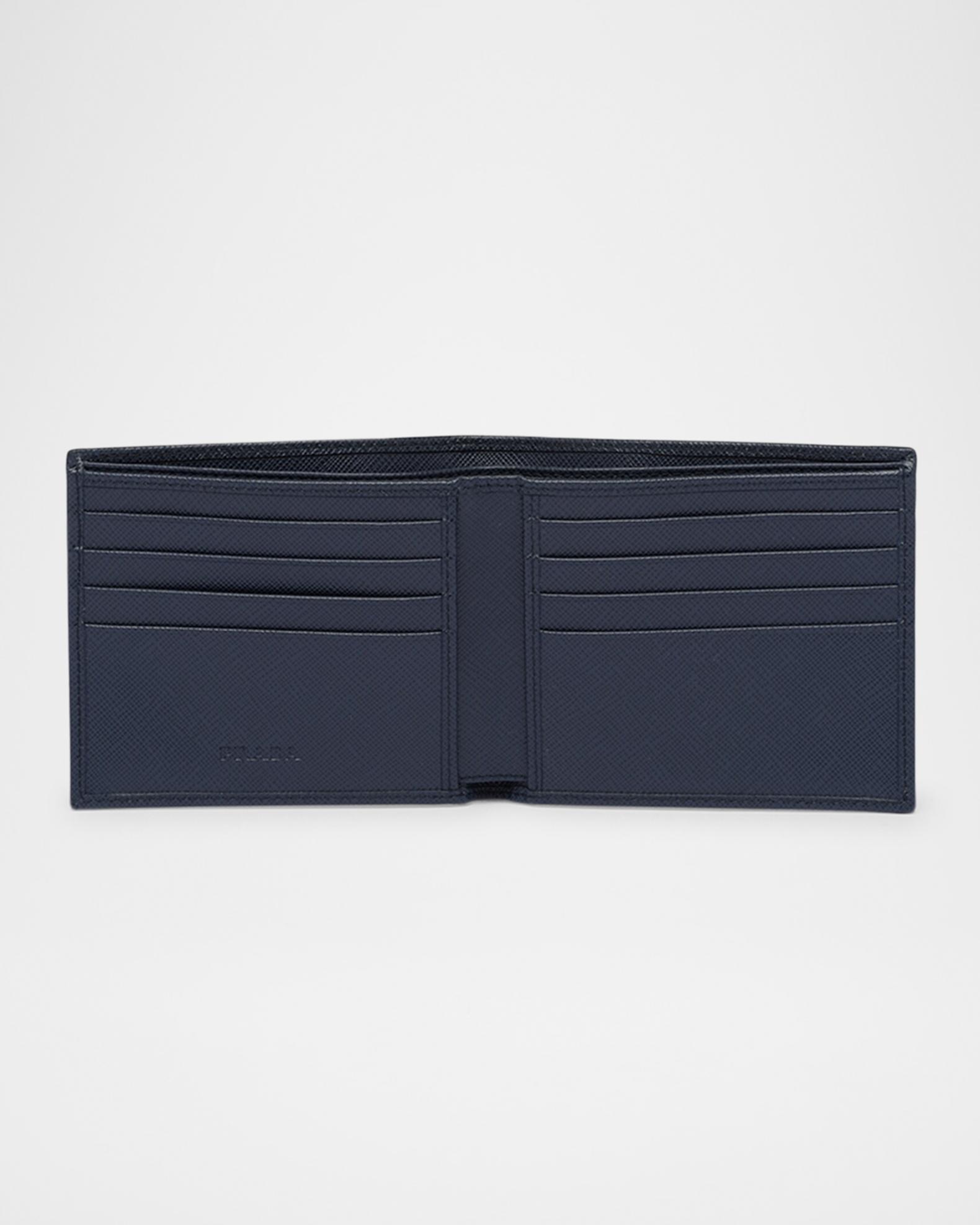 Prada Saffiano Bi-Fold Wallet | Neiman Marcus