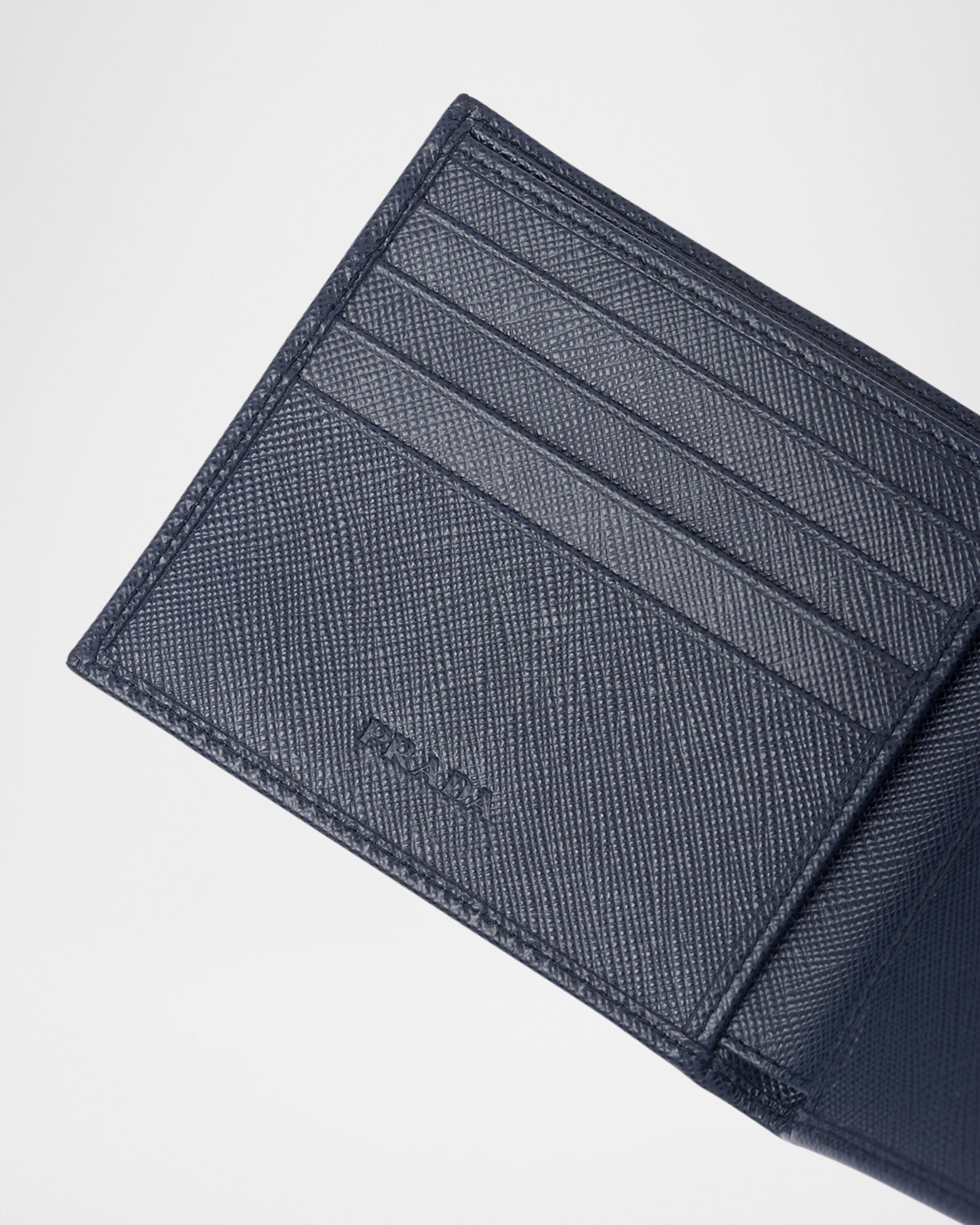Prada Saffiano Bi-Fold Wallet | Neiman Marcus