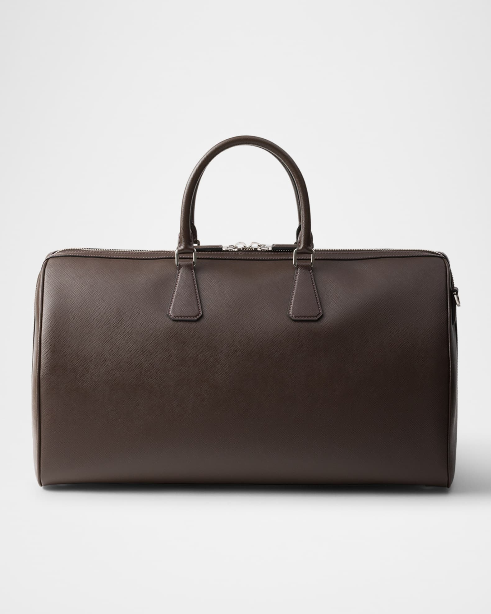 Prada Saffiano Leather Travel Duffel Bag Neiman Marcus
