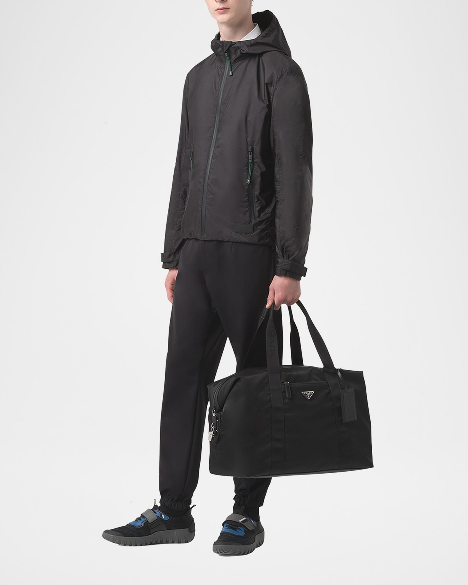 Prada Men's Re-Nylon & Saffiano Leather Duffel Bag | Neiman Marcus