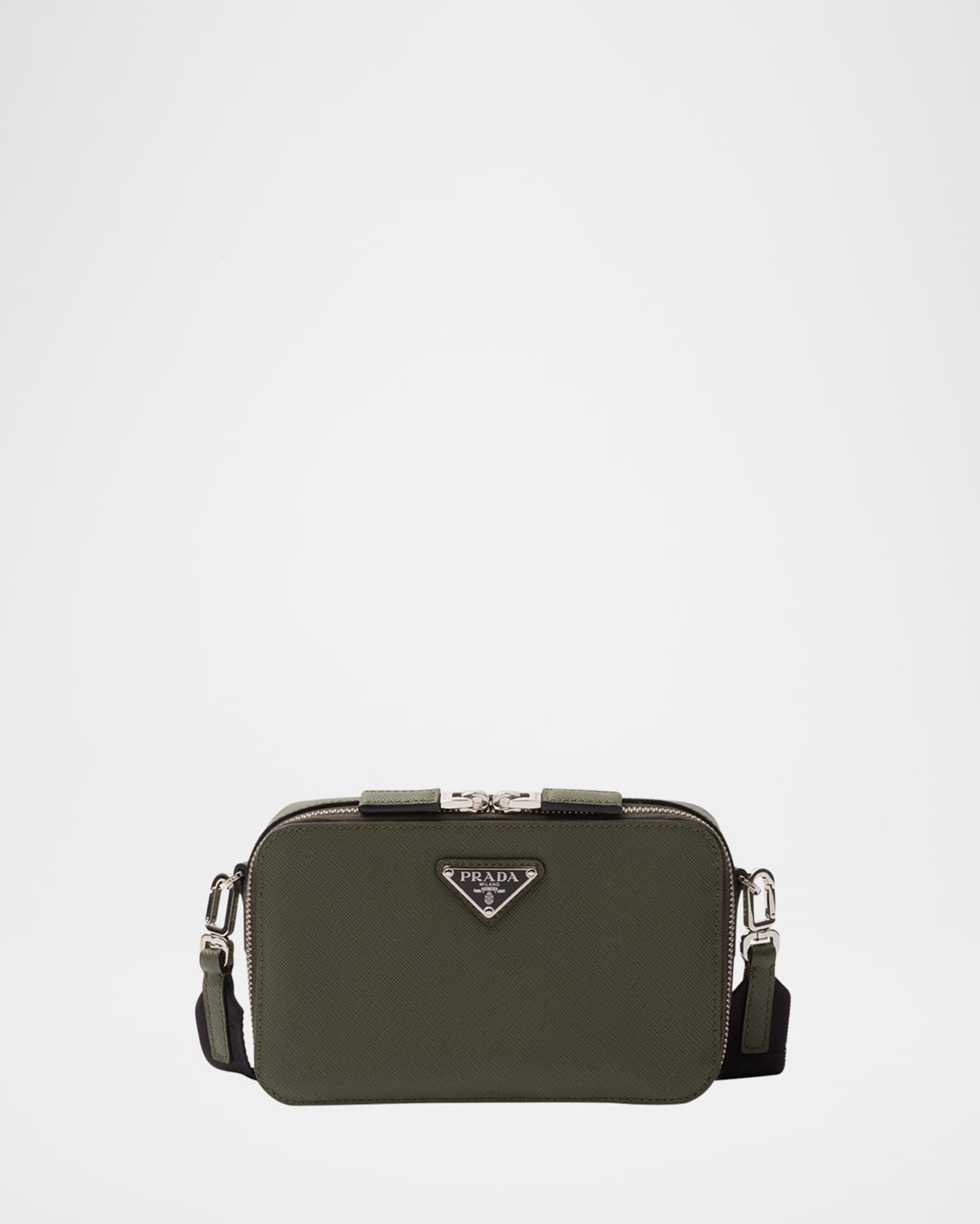 【関税&送料込】Prada Saffiano Leather Medium Handbag Black Medium Prada Galleria Saffiano leather bag | PRADA