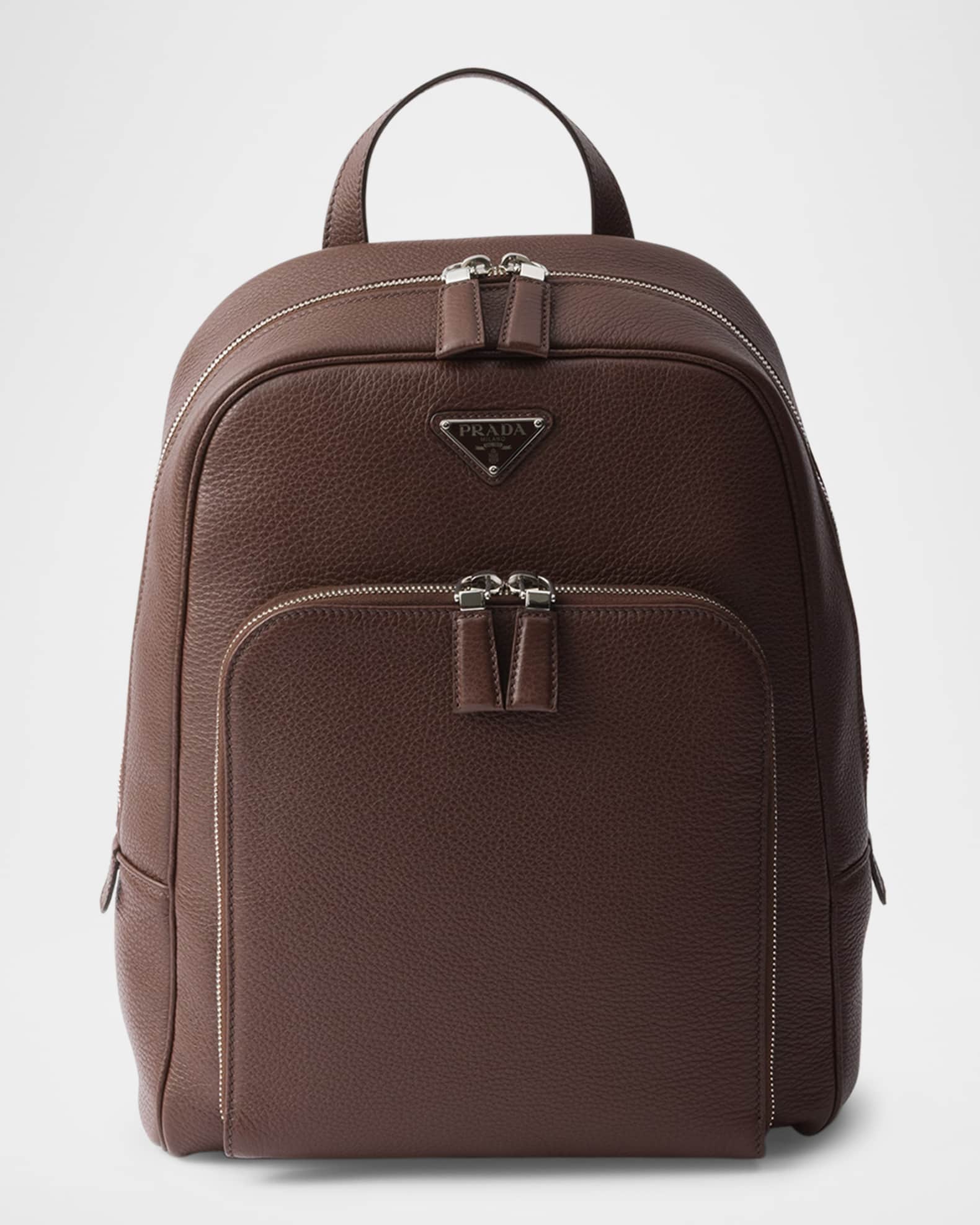 Men's Leather Backpack 0
