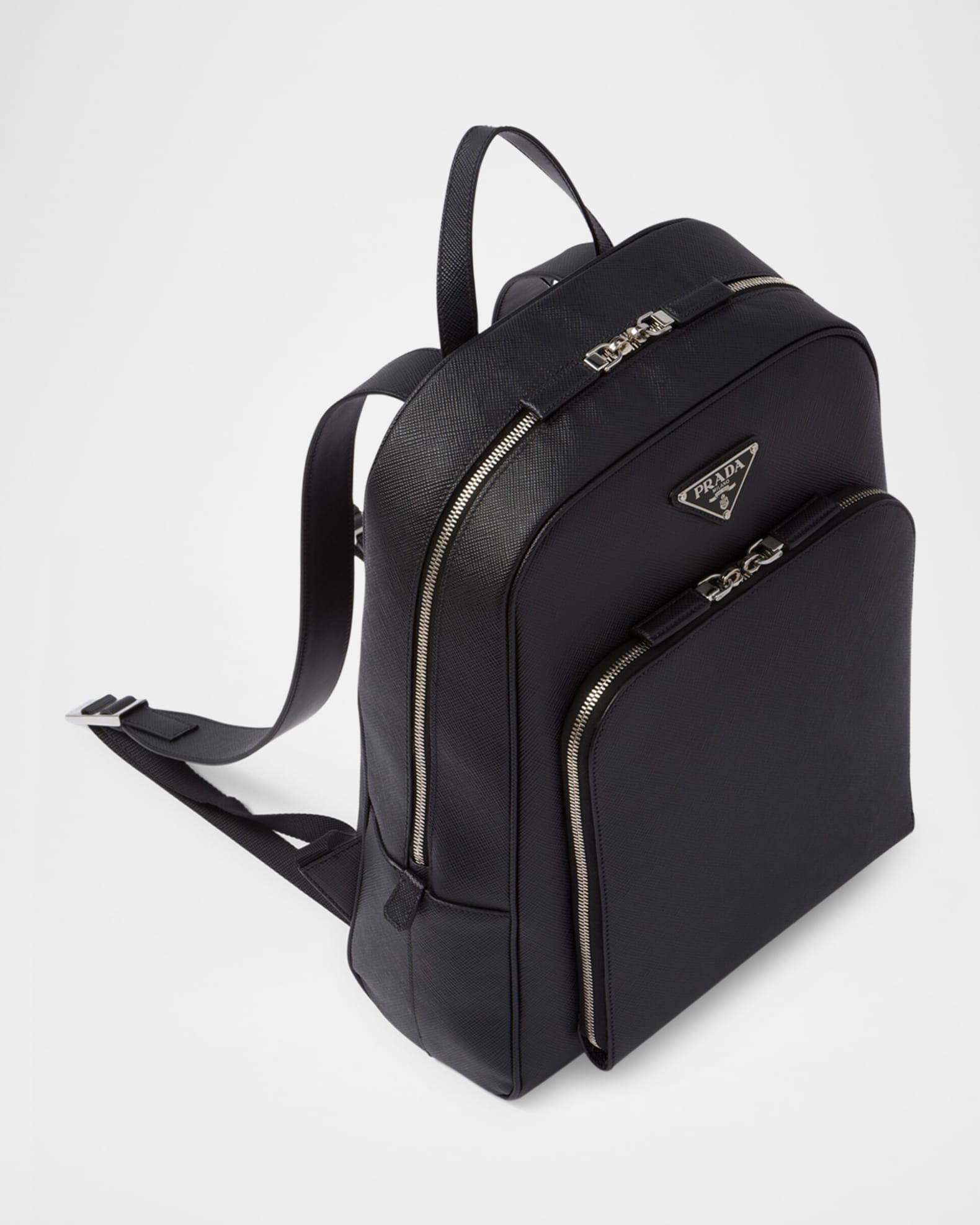 Men's Saffiano Leather Backpack 1