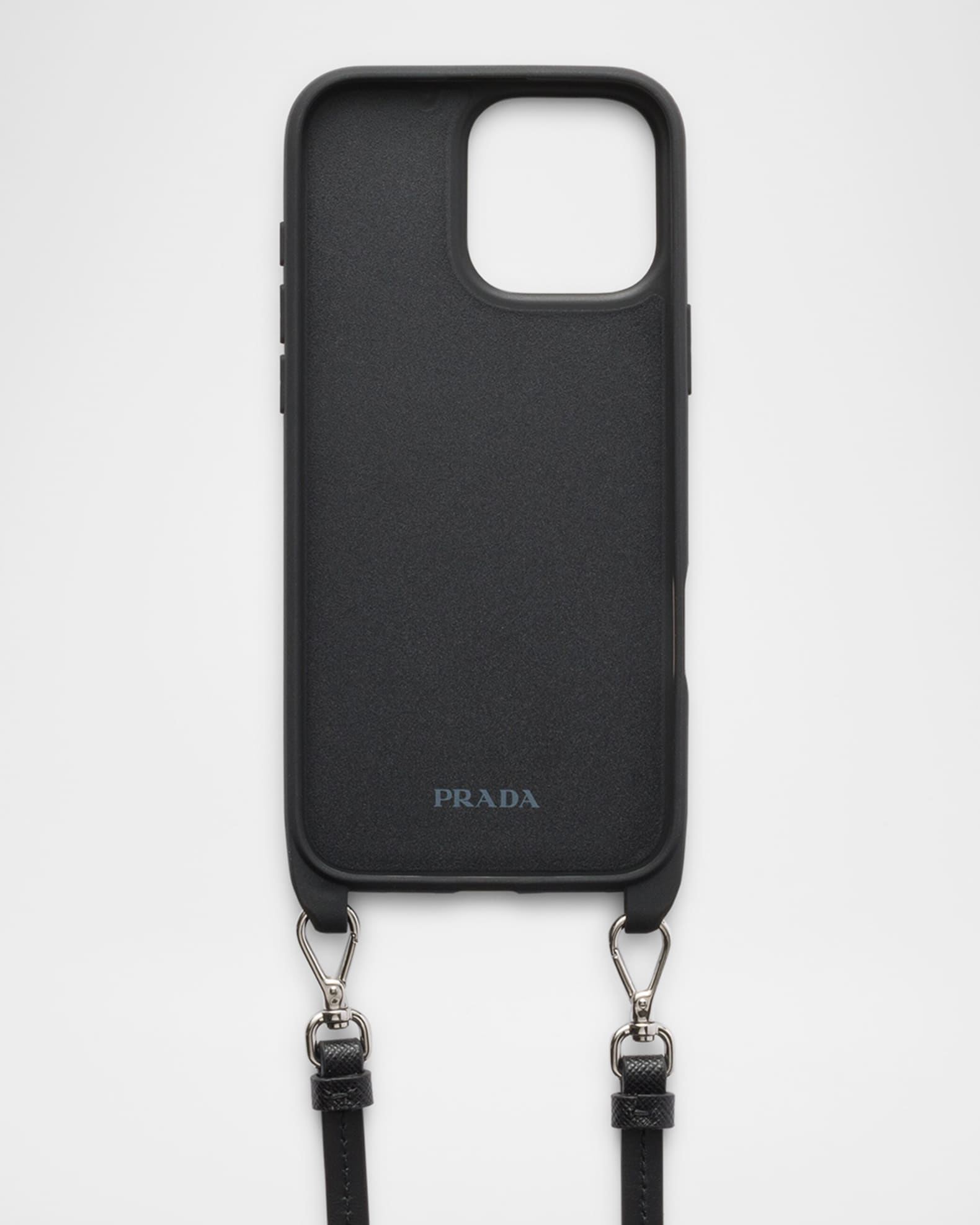 Prada Men's iPhone 16 Pro Max Steamboat Saffiano Leather