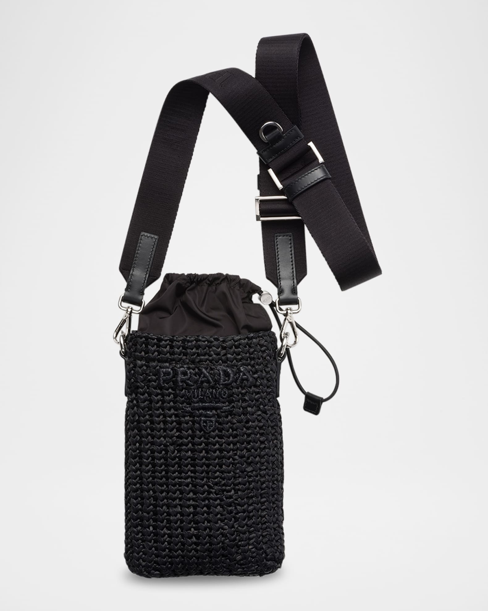 Prada Men's Crochet Smartphone Case | Neiman Marcus