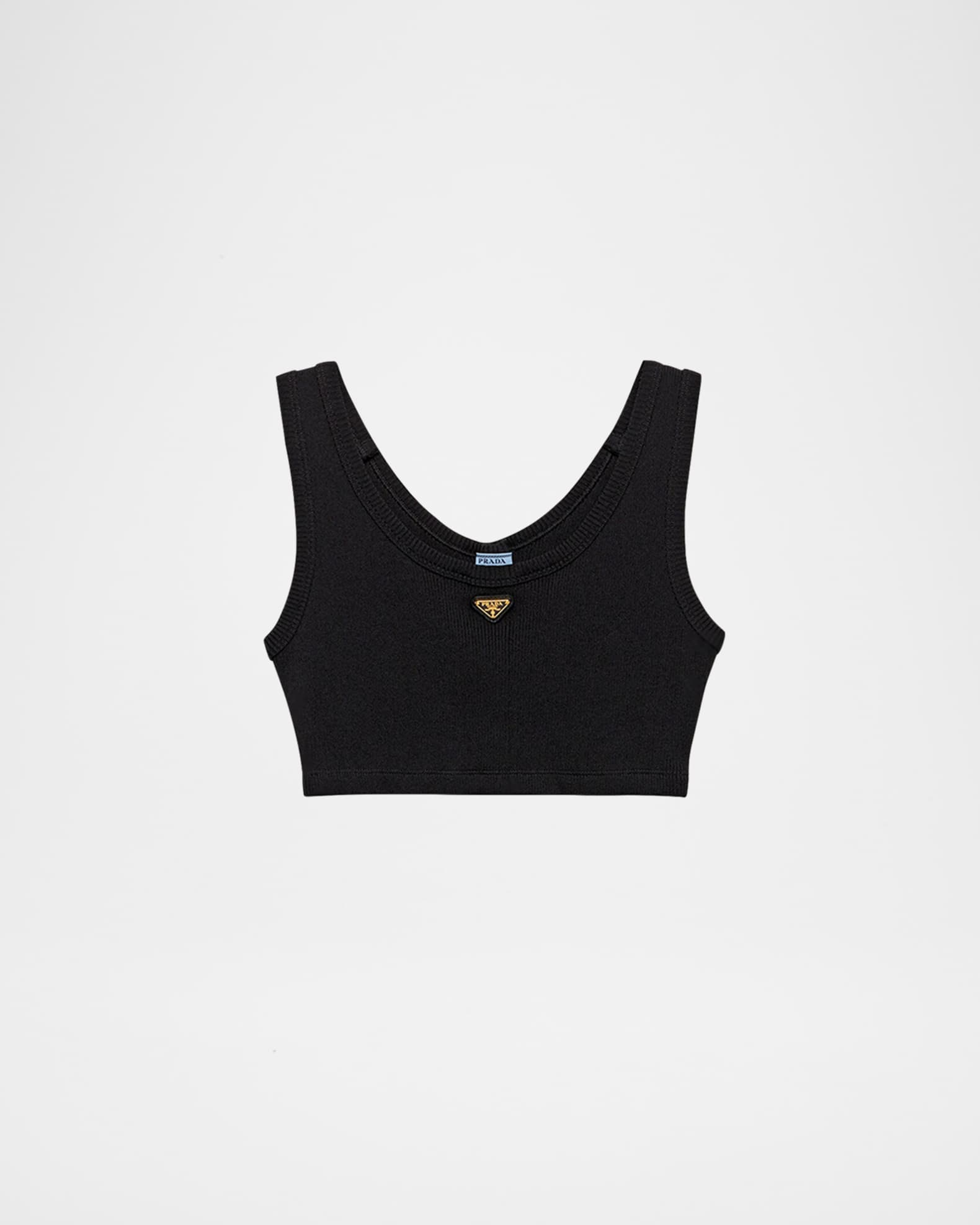 Jersey Cropped Tank Top 0
