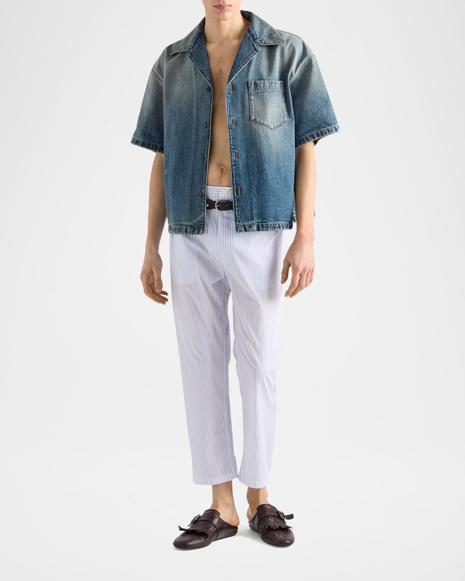 プラダ Prada Bowling Shirt 19349672_43202874_600.jpg
