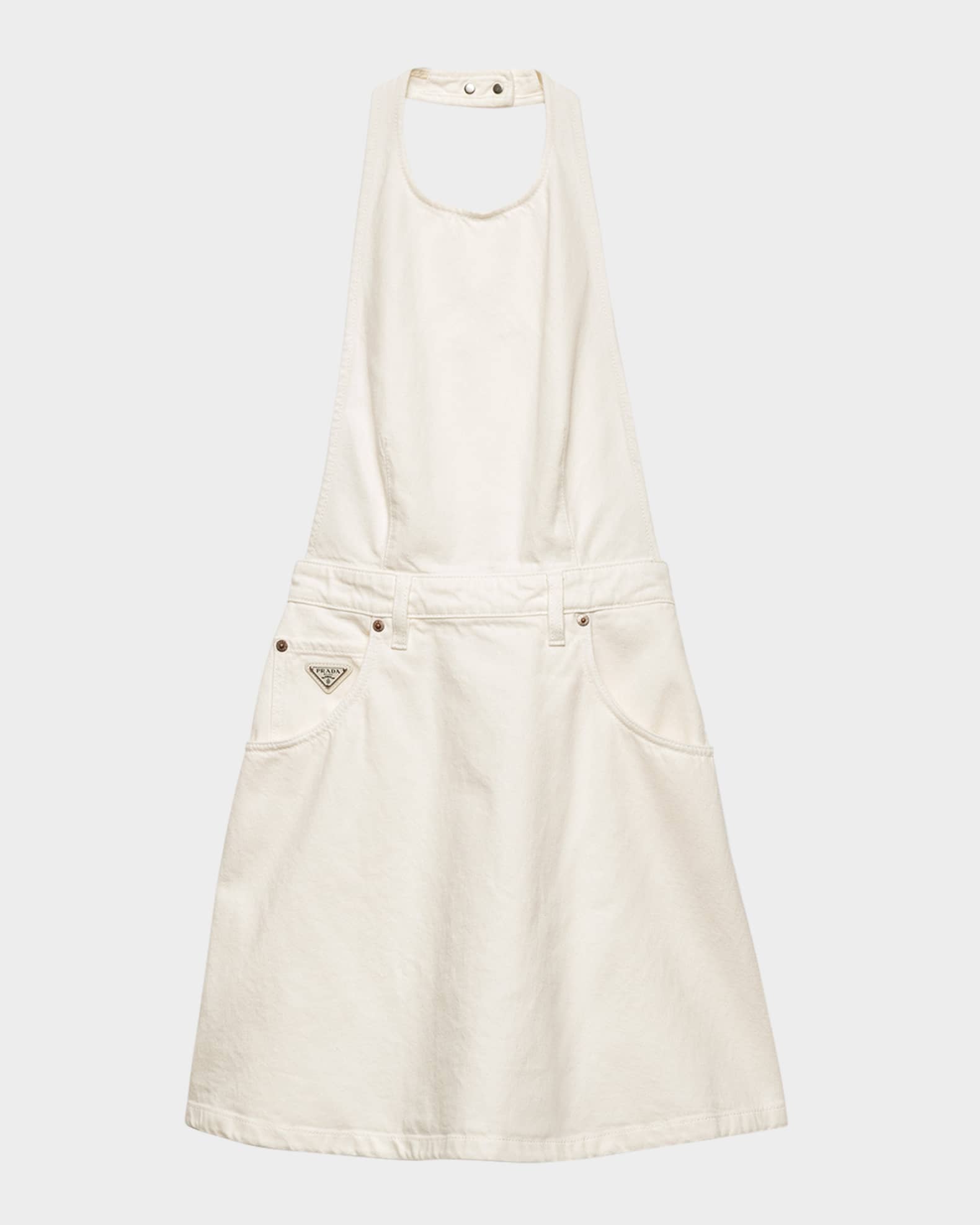 Prada Denim Mini Dress | Neiman Marcus