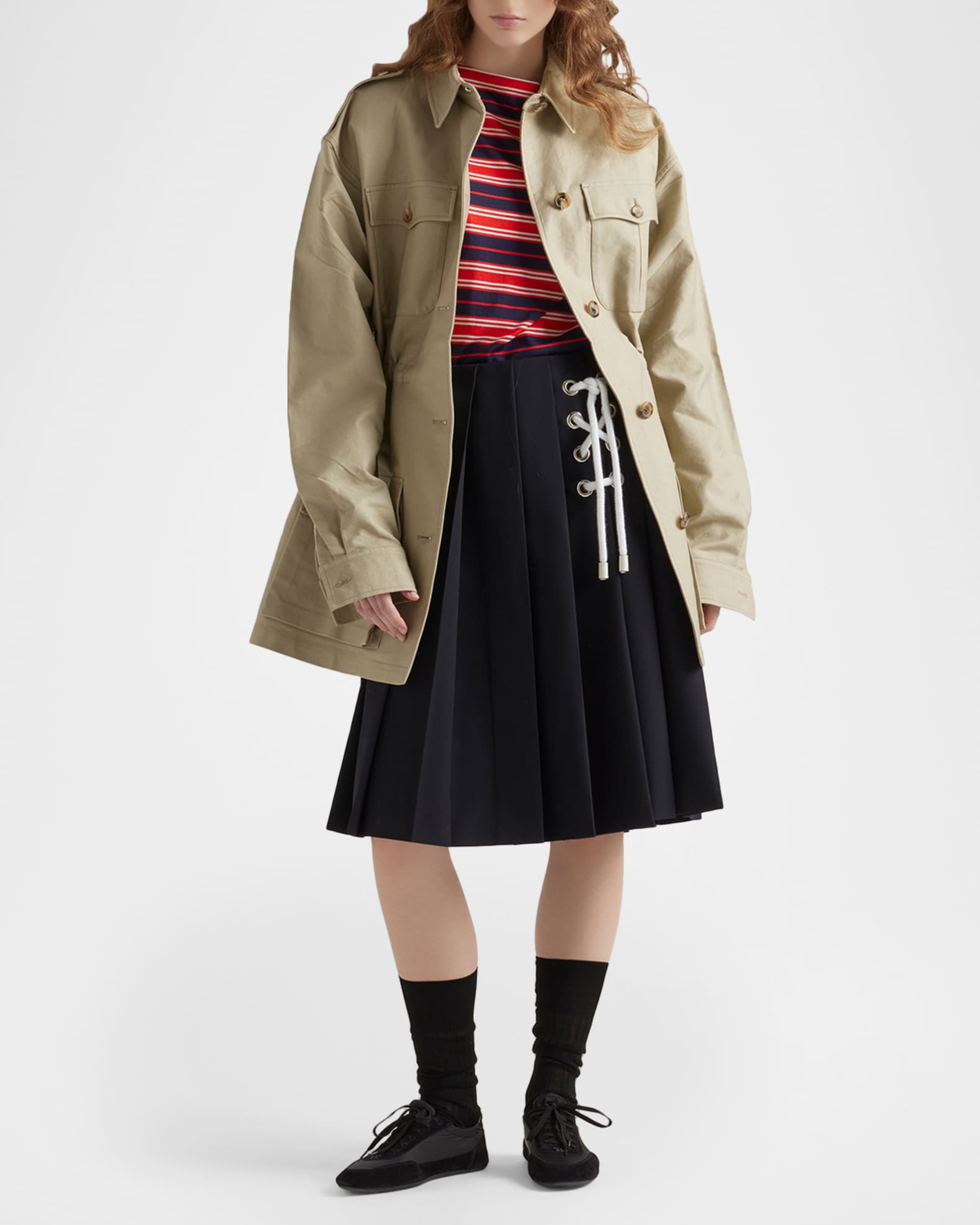 PRADA プラダ　レーストップス PRADA プラダ レーストップス