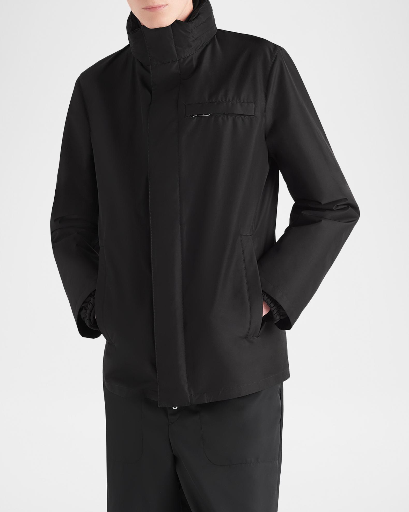 Prada Men's Technical Fabric Zip Blouson Jacket | Neiman Marcus
