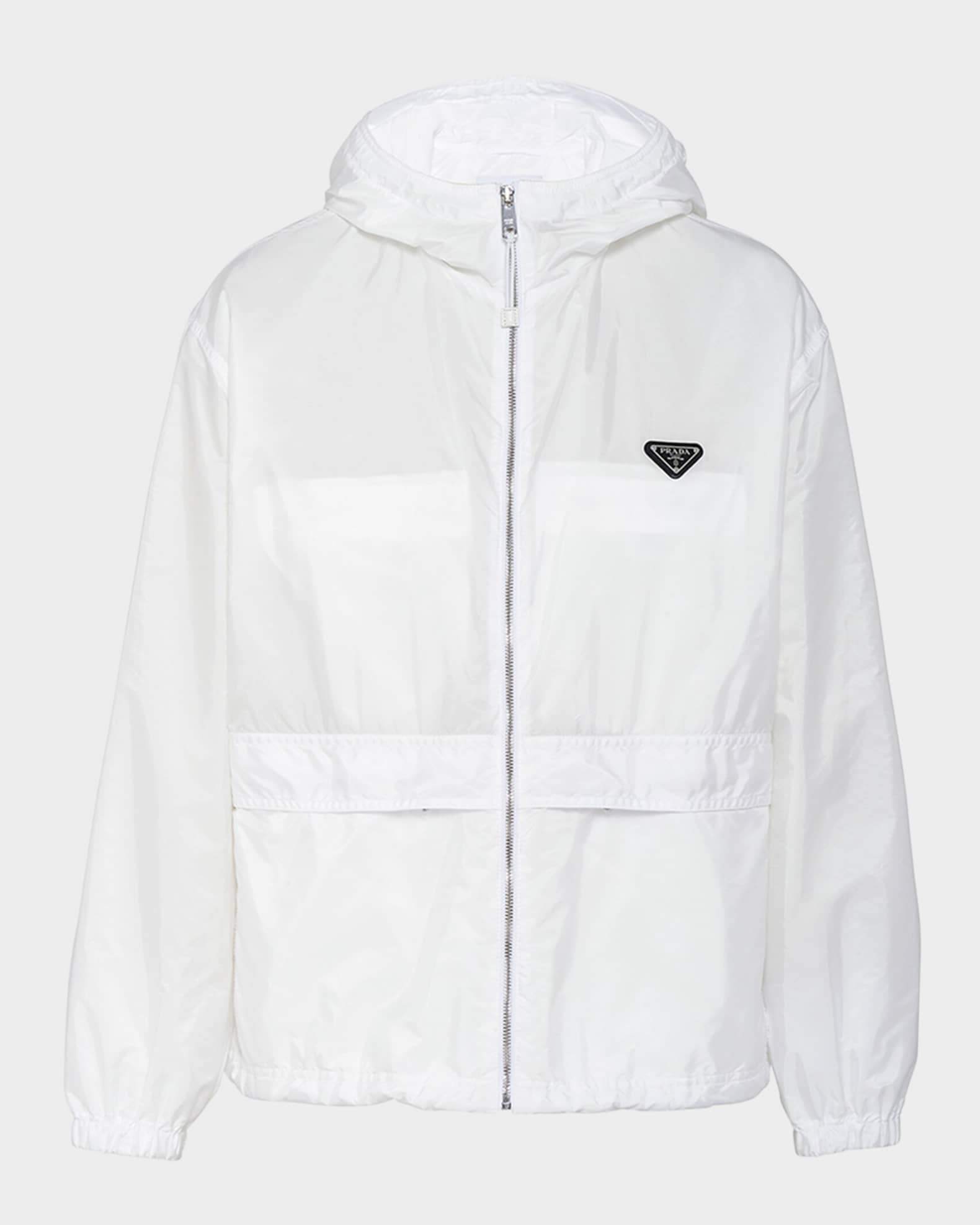 Prada Re-Nylon Hooded Blouson Jacket | Neiman Marcus